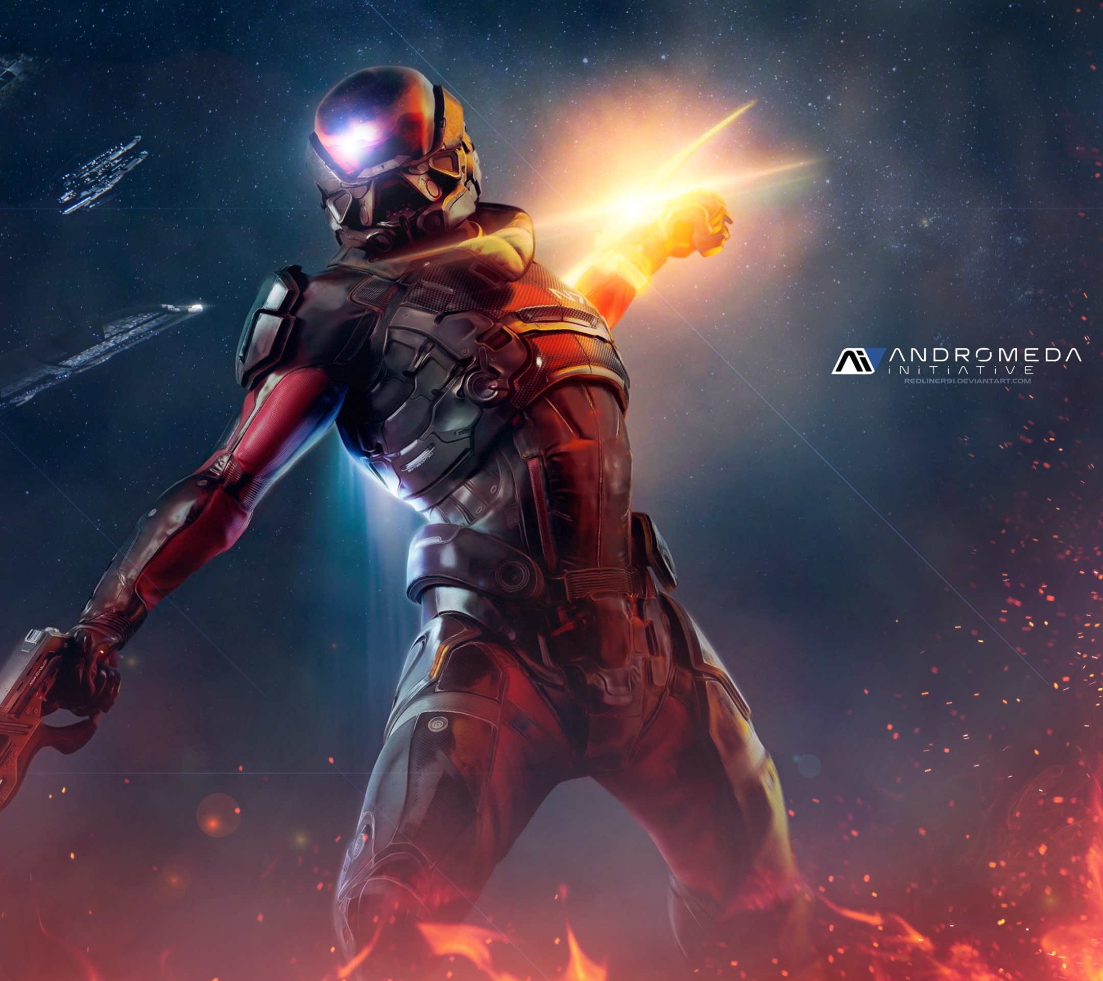 Handy-Wallpaper Mass Effect, Computerspiele, Mass Effect: Andromeda kostenlos herunterladen.