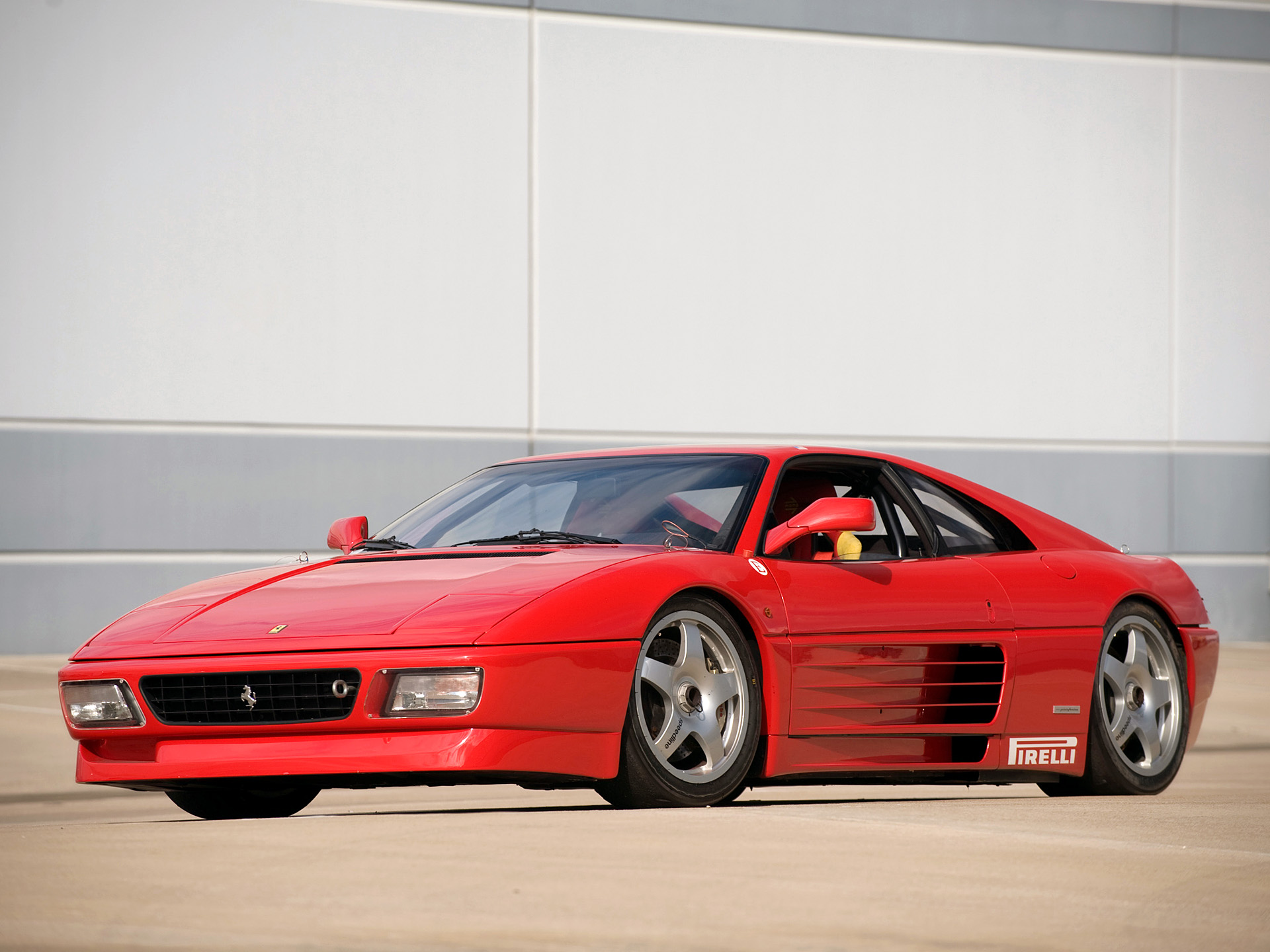 Скачать обои Ferrari 348 Gt Competizione на телефон бесплатно