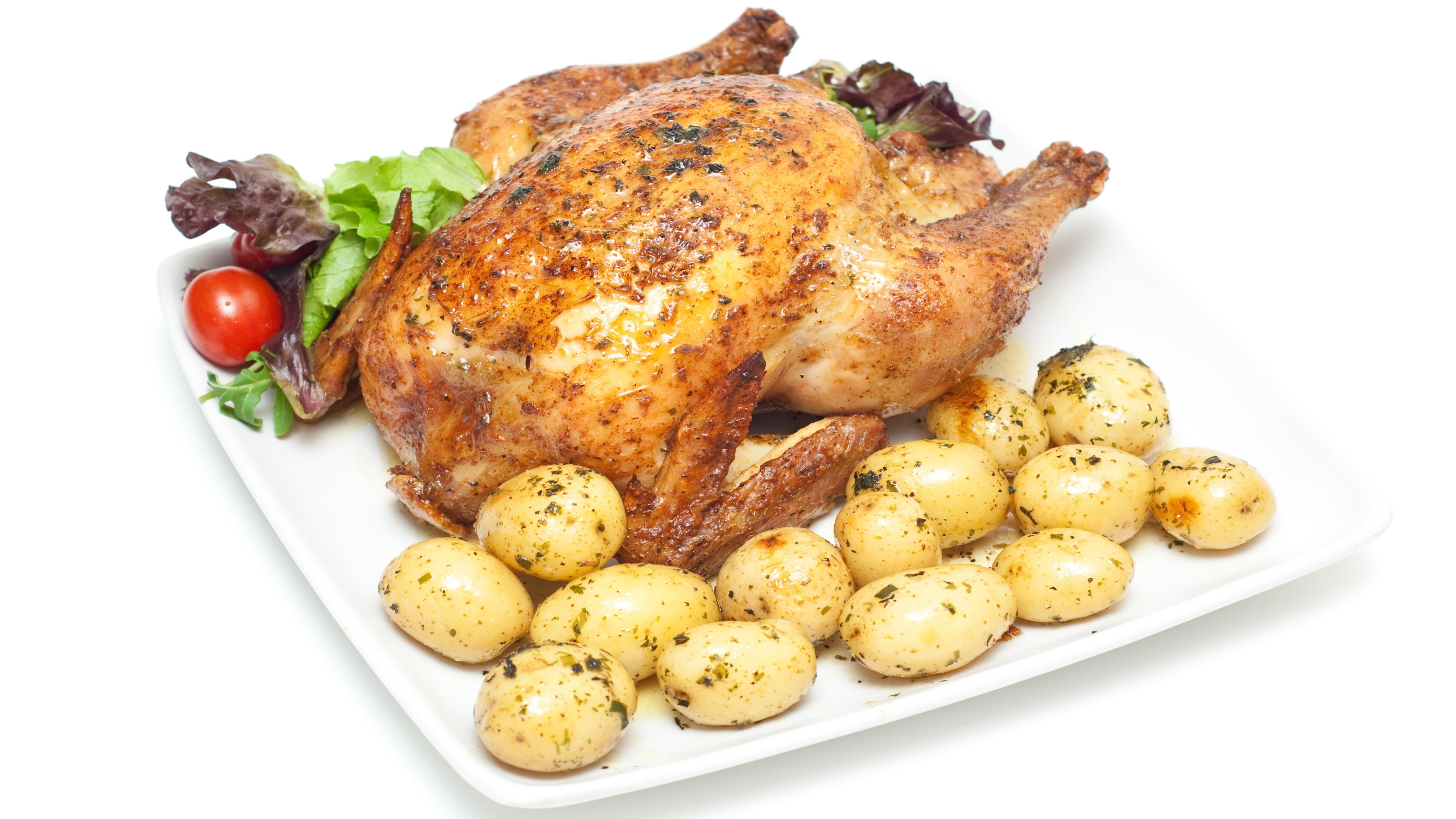 Download mobile wallpaper Food, Chicken, Potato for free.