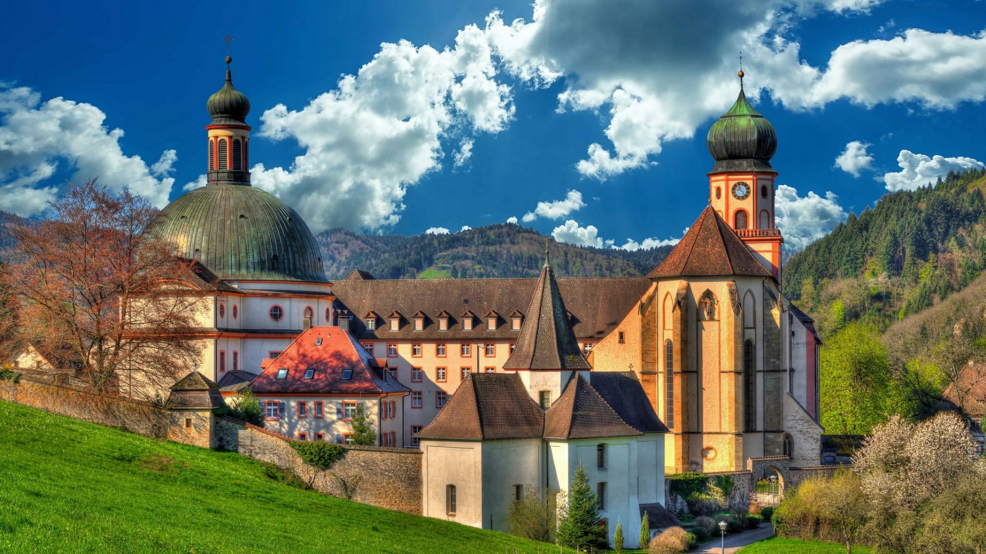 Download mobile wallpaper Hdr, Monastery, Religious for free.