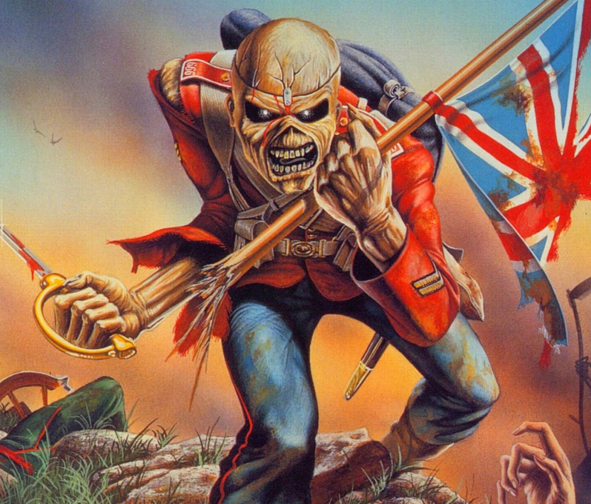 Download mobile wallpaper Music, Iron Maiden for free.