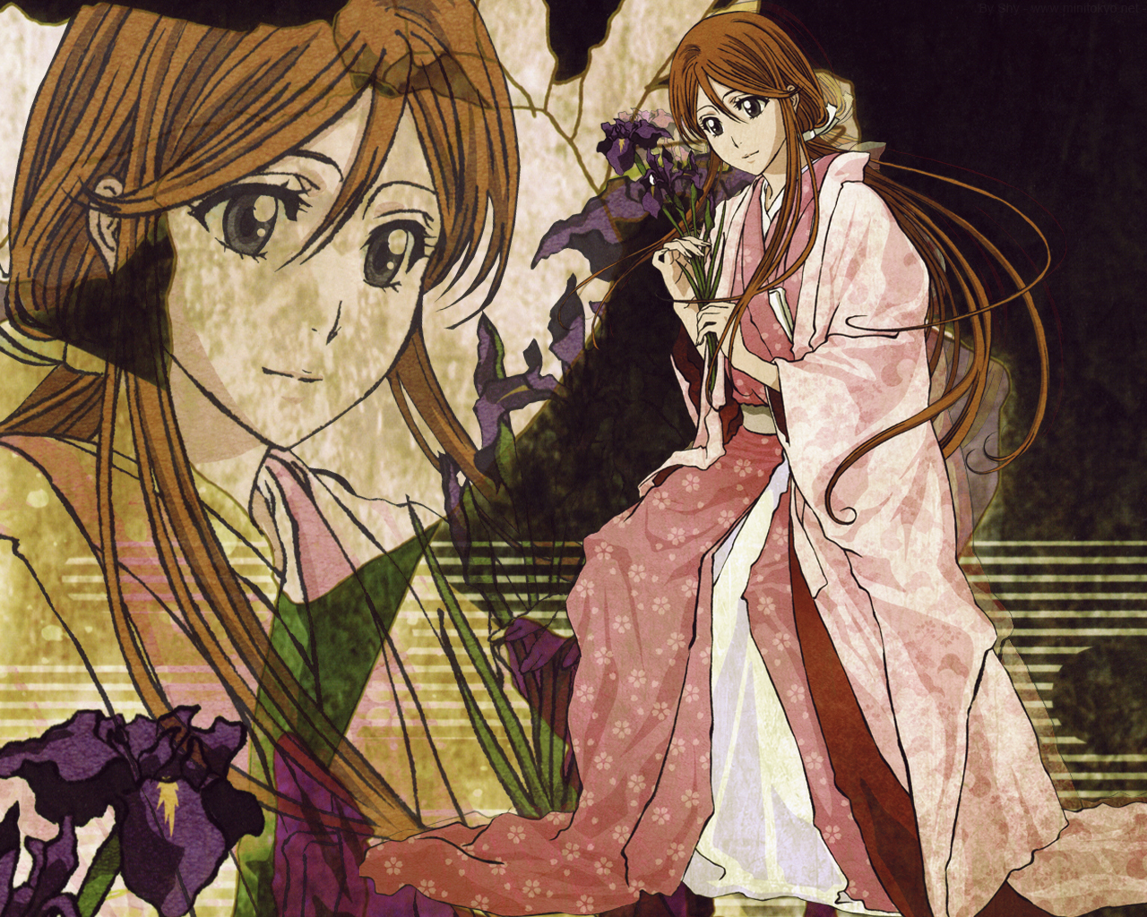 Handy-Wallpaper Bleach, Animes, Orihime Inoue kostenlos herunterladen.