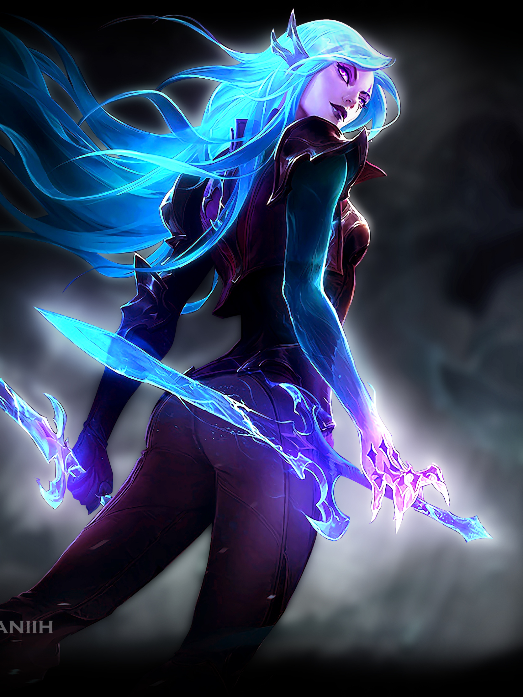 Handy-Wallpaper League Of Legends, Computerspiele, Katarina (Liga Der Legenden) kostenlos herunterladen.