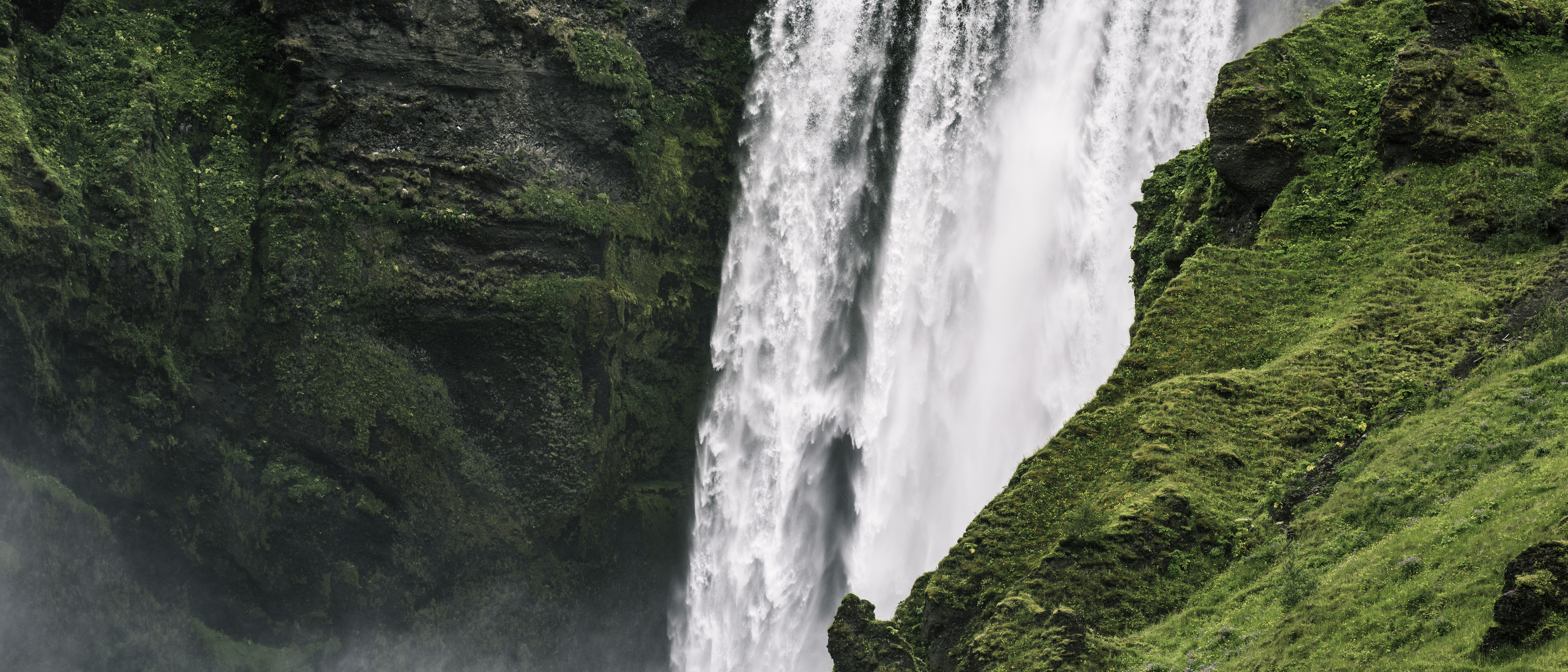 Laden Sie das Wasser, Wasserfälle, Wasserfall, Moos, Erde/natur-Bild kostenlos auf Ihren PC-Desktop herunter