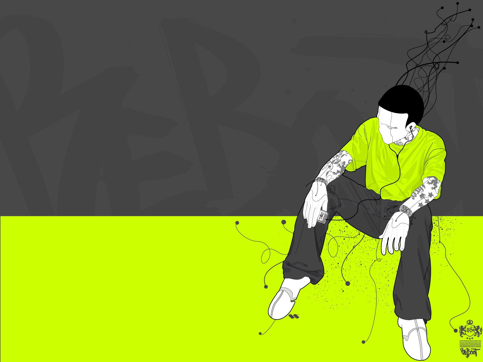 vector, guy, person, sit, colorful, colourful, human, graphics
