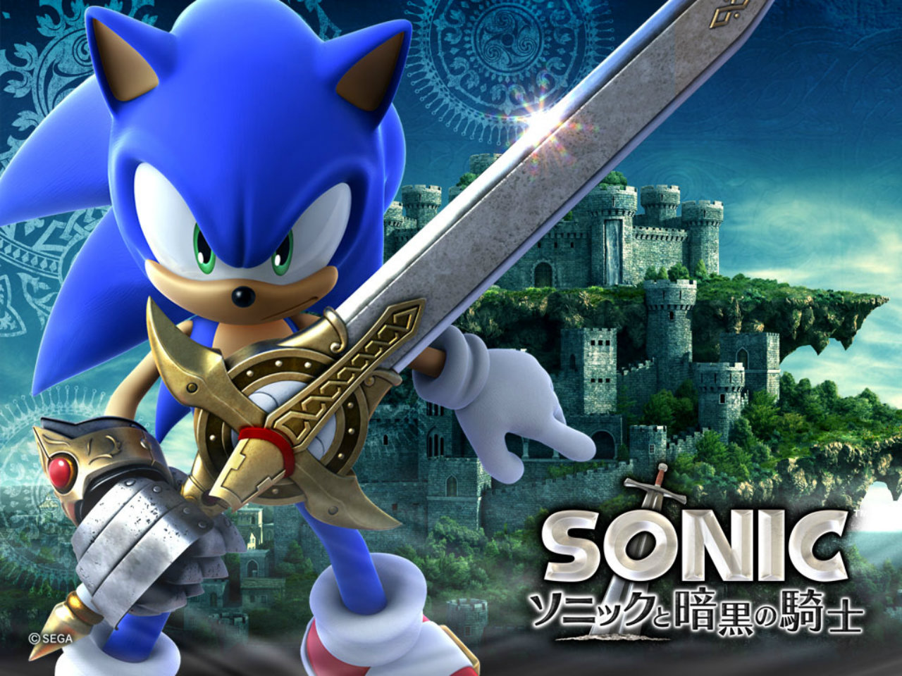video game, sonic the hedgehog, sonic and the black knight