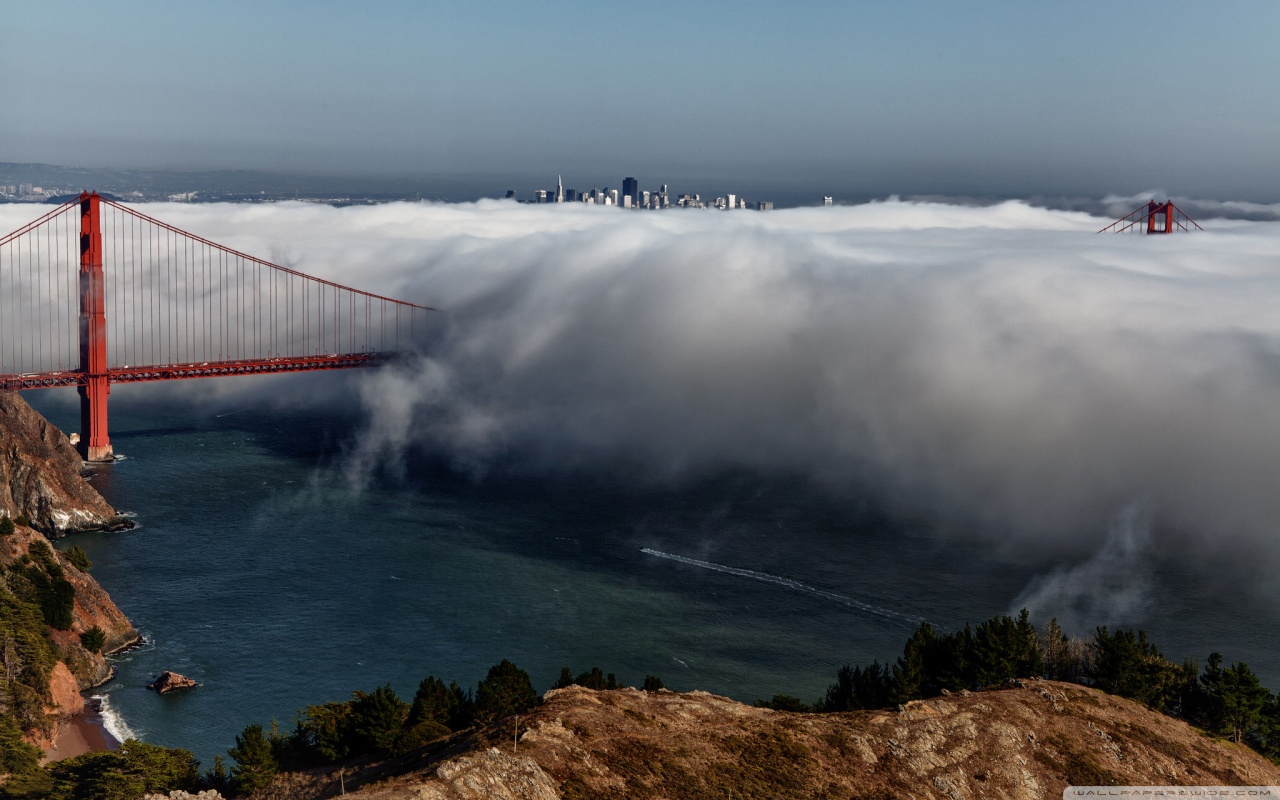 Download mobile wallpaper Golden Gate, Man Made for free.