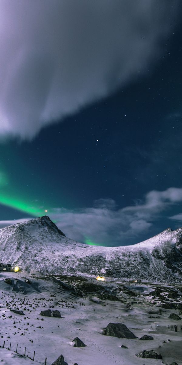 Desktop wallpaper: Norway, Lofoten Islands, Earth, Aurora Borealis 4K ...