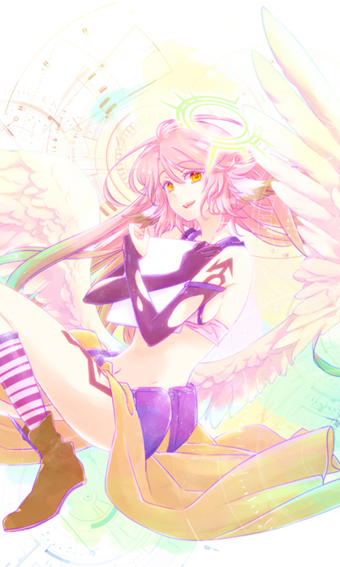 Handy-Wallpaper Animes, No Game No Life, Jibril (Kein Spiel Kein Leben) kostenlos herunterladen.