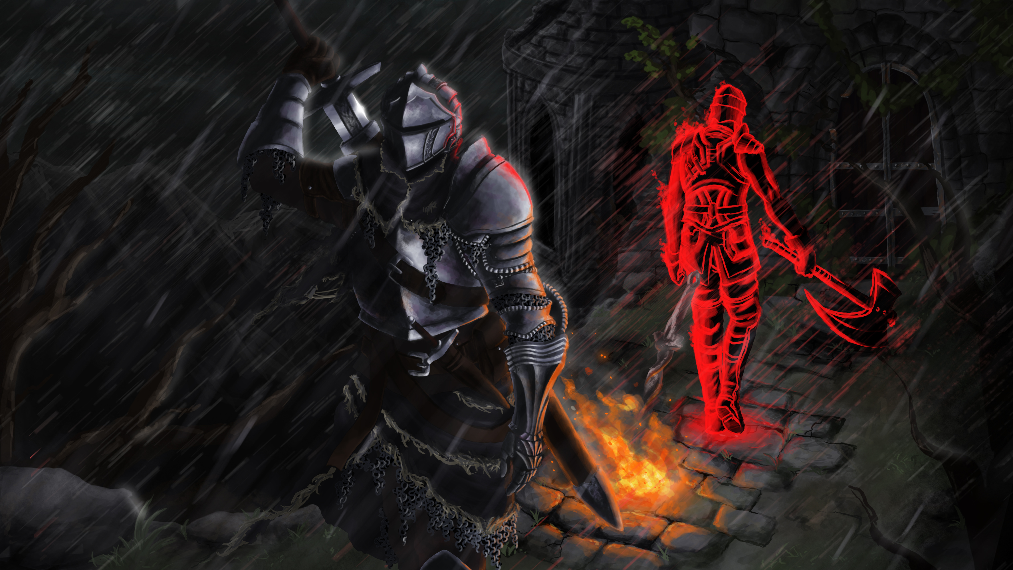 Laden Sie das Computerspiele, Dark Souls-Bild kostenlos auf Ihren PC-Desktop herunter