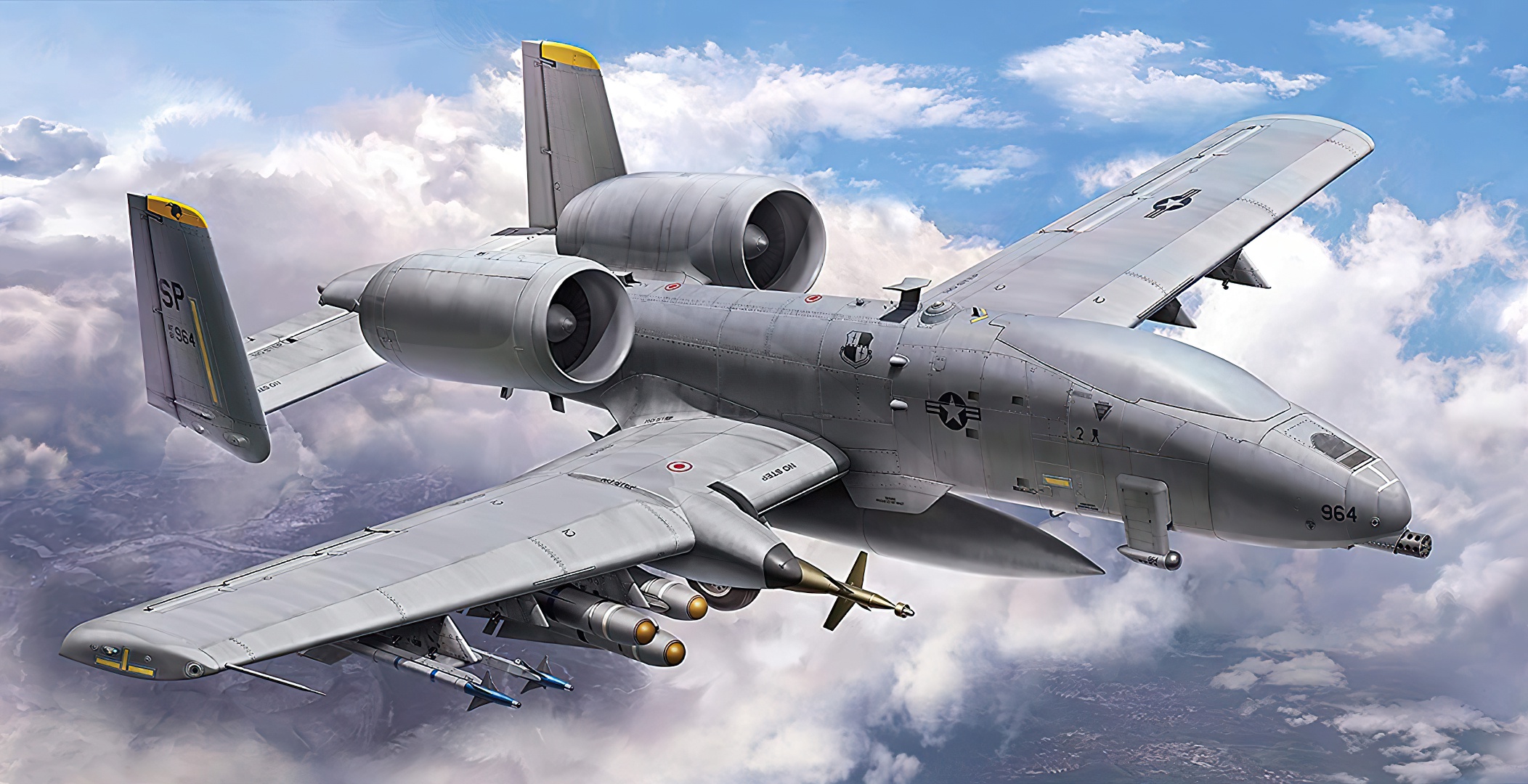 Handy-Wallpaper Flugzeuge, Militär, Düsenjäger, Fairchild Republic A 10 Thunderbolt Ii, Kampfjets, Kampfflugzeug kostenlos herunterladen.