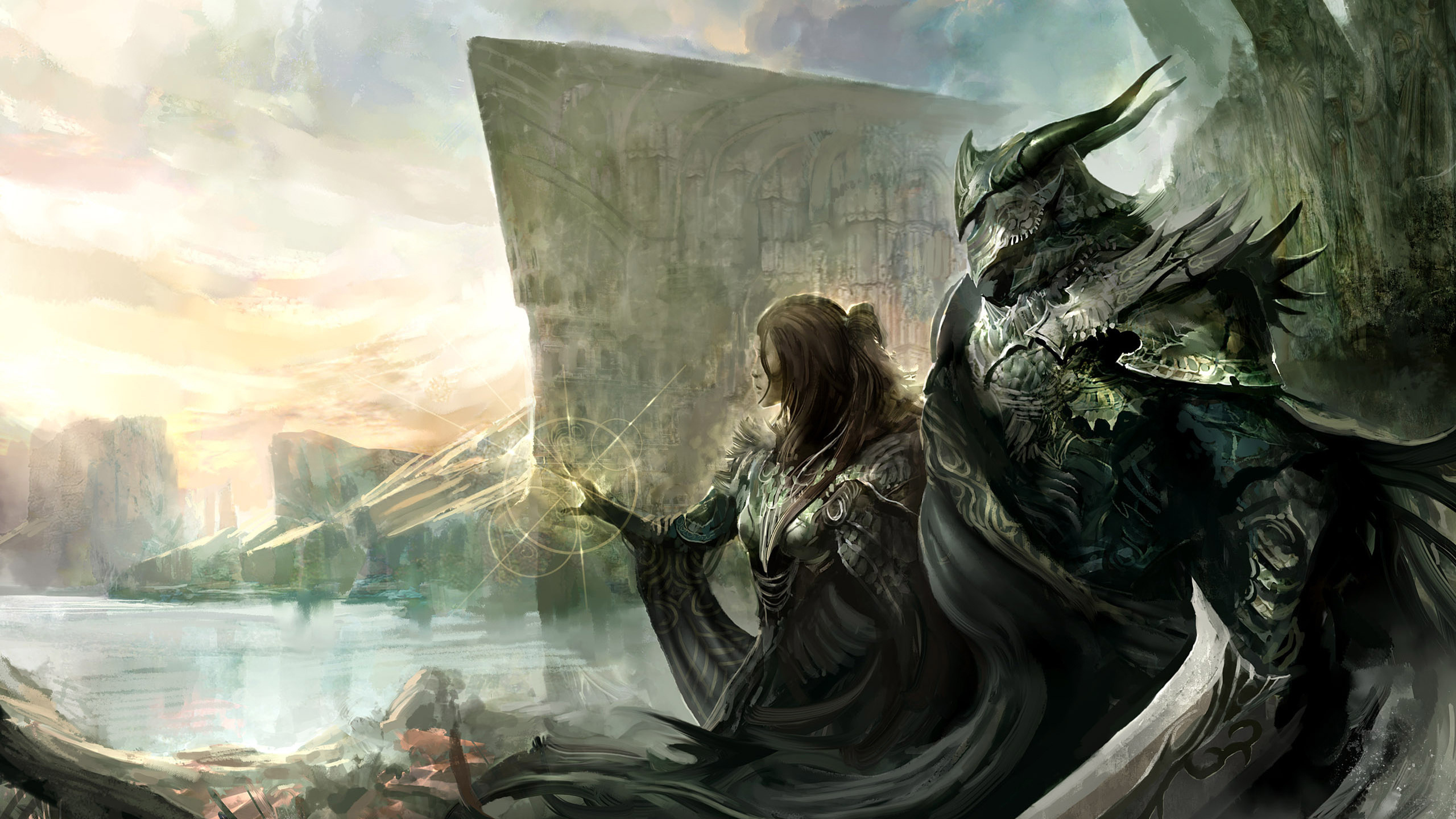 Free download wallpaper Fantasy, Warrior on your PC desktop