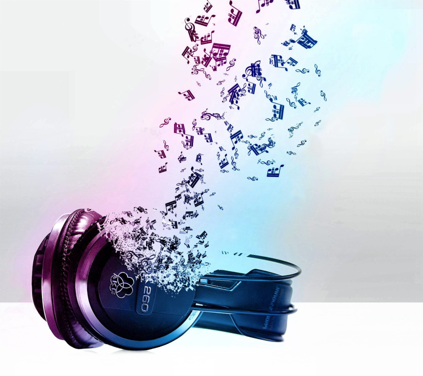 Free download wallpaper Music, Headphones, Pastel on your PC desktop