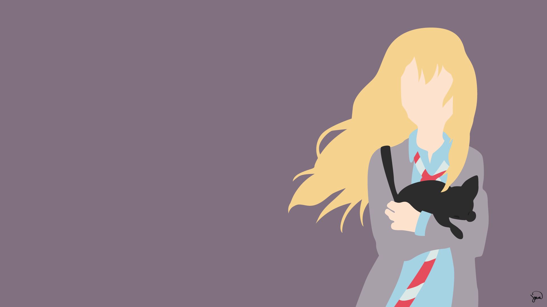 Handy-Wallpaper Animes, Kaori Miyazono, Shigatsu Wa Kimi No Uso Sekunden In Moll kostenlos herunterladen.