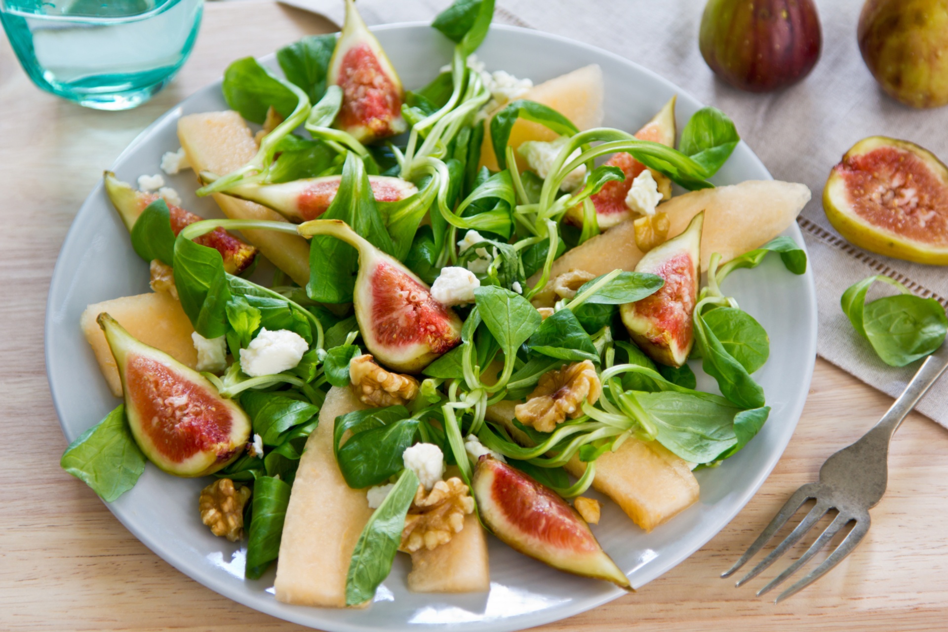 Free download wallpaper Food, Fig, Salad on your PC desktop