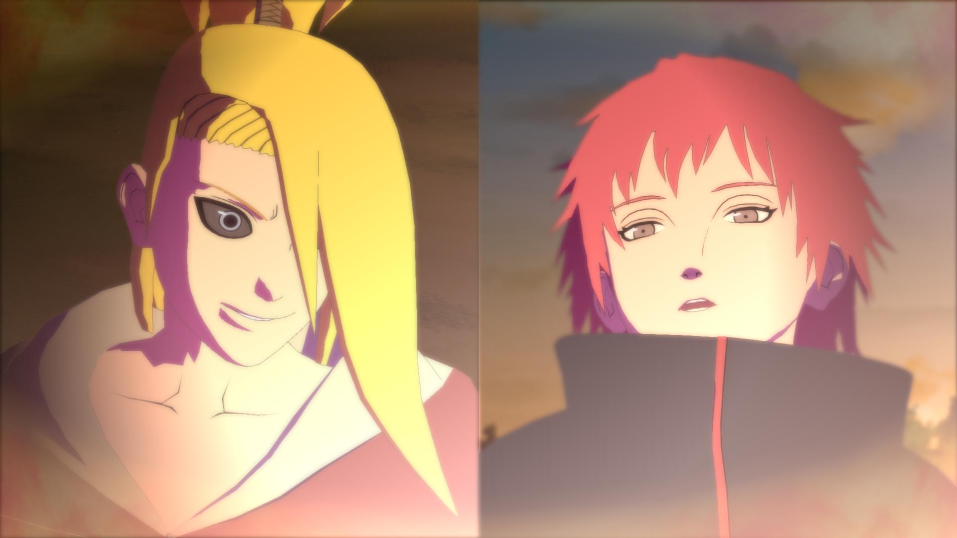Descarga gratuita de fondo de pantalla para móvil de Naruto, Videojuego, Sasori (Naruto), Deidara (Naruto), Naruto Shippuden: La Revolución De La Tormenta Ninja Definitiva.