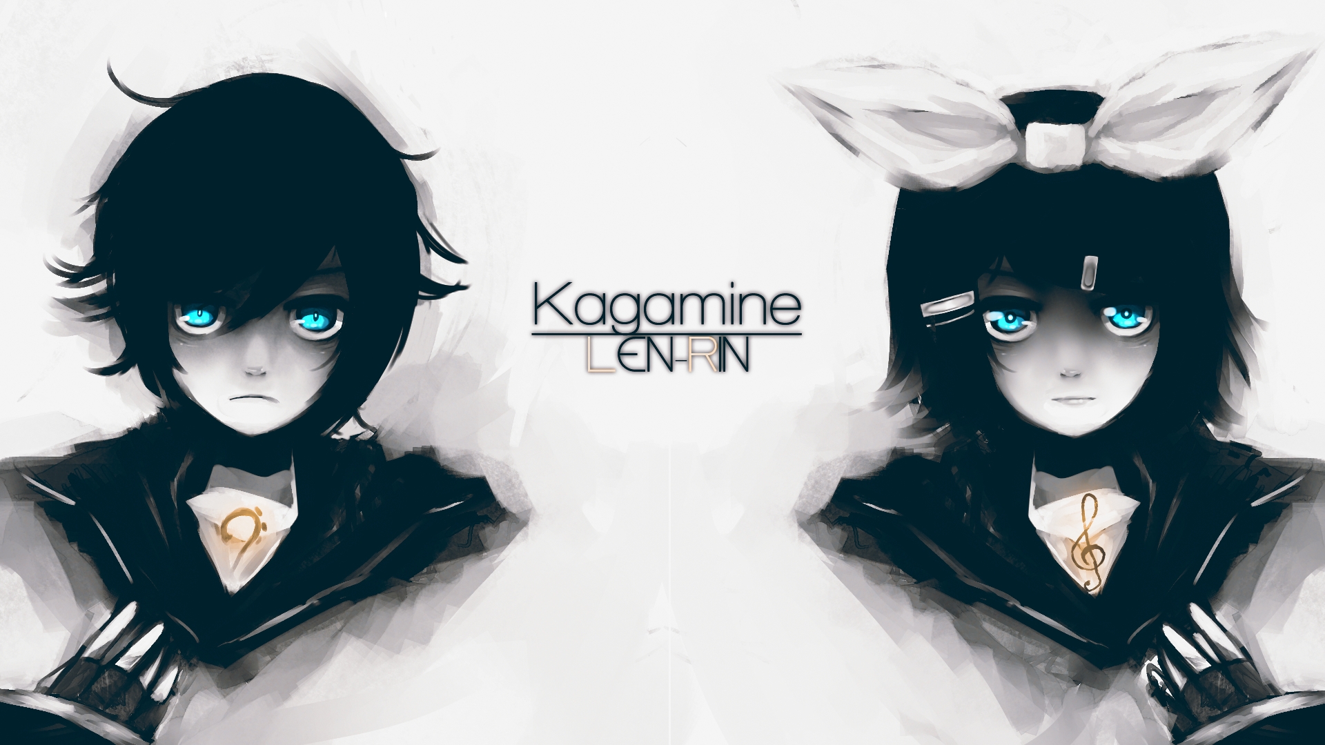 Laden Sie das Vocaloid, Animes, Rin Kagamine, Len Kagamine-Bild kostenlos auf Ihren PC-Desktop herunter