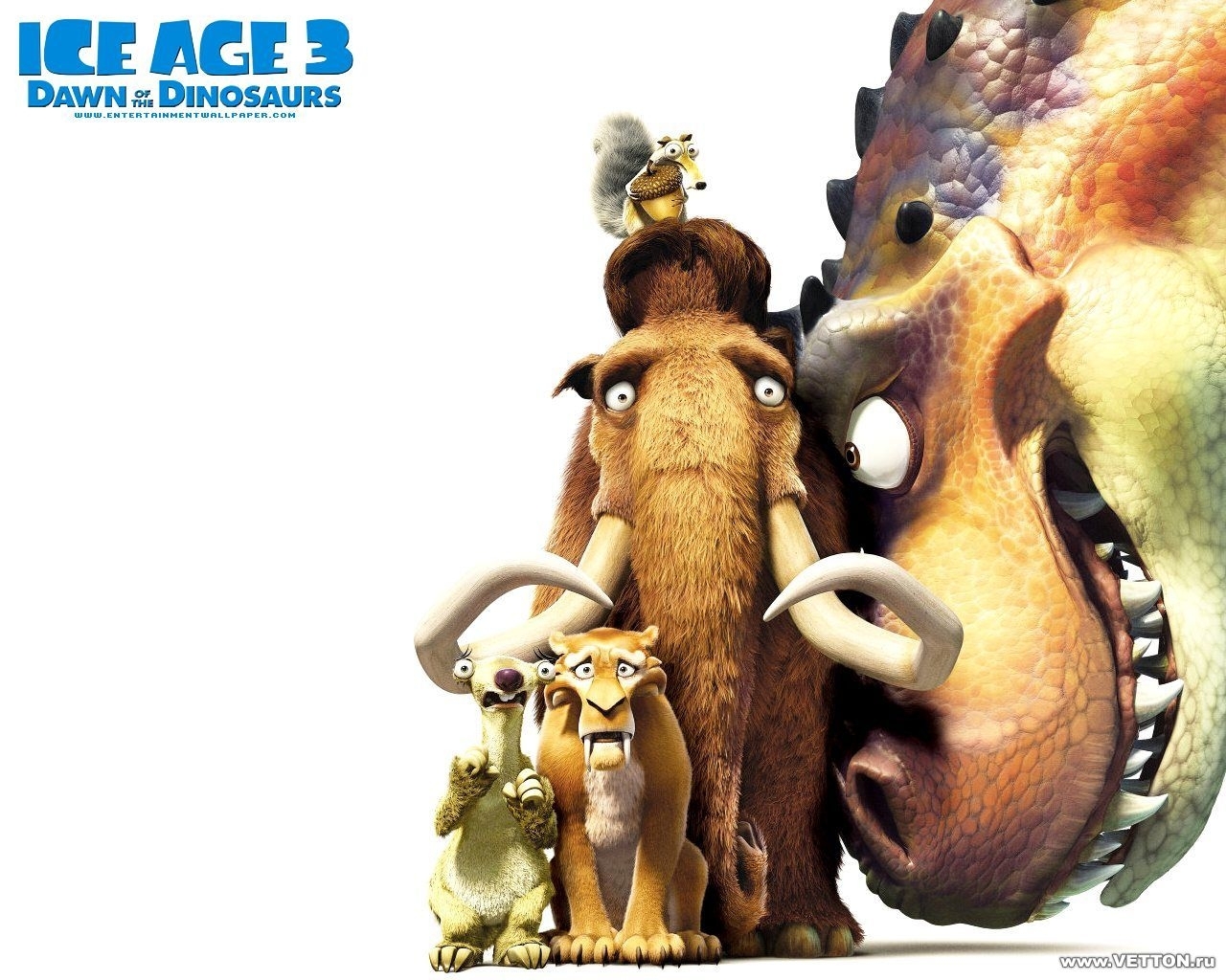 ice age, cartoon, dawn of the dinosaurs HD wallpaper