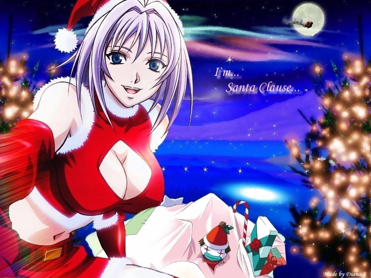 Download mobile wallpaper Anime, Christmas for free.
