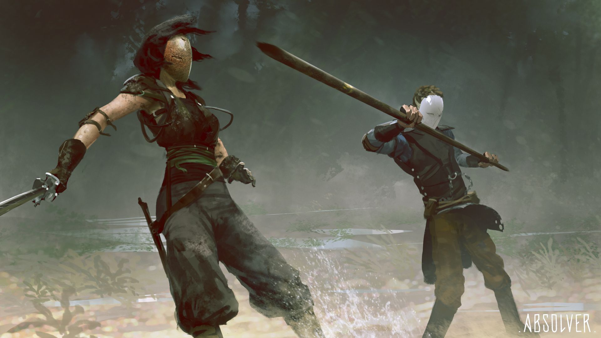 video game, absolver