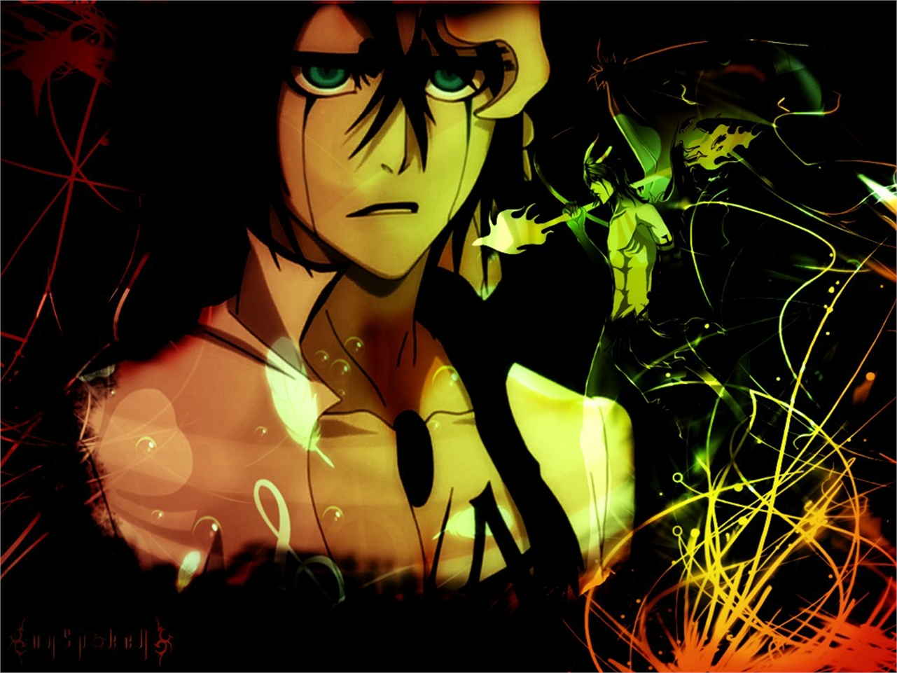 Handy-Wallpaper Bleach, Animes, Ulquiorra Cifer kostenlos herunterladen.