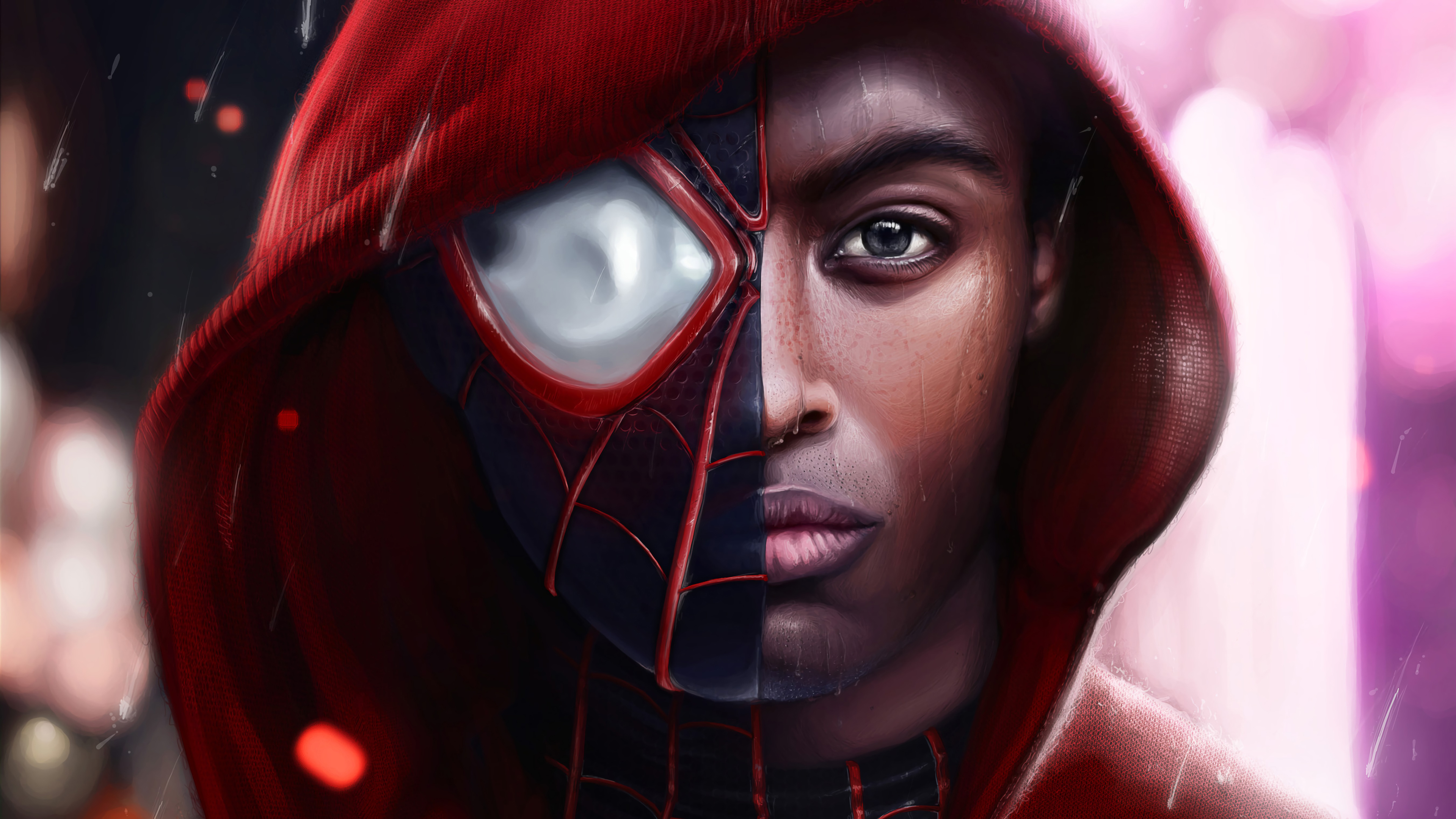 Download mobile wallpaper Spider Man, Movie, Miles Morales, Spider Man: Into The Spider Verse for free.