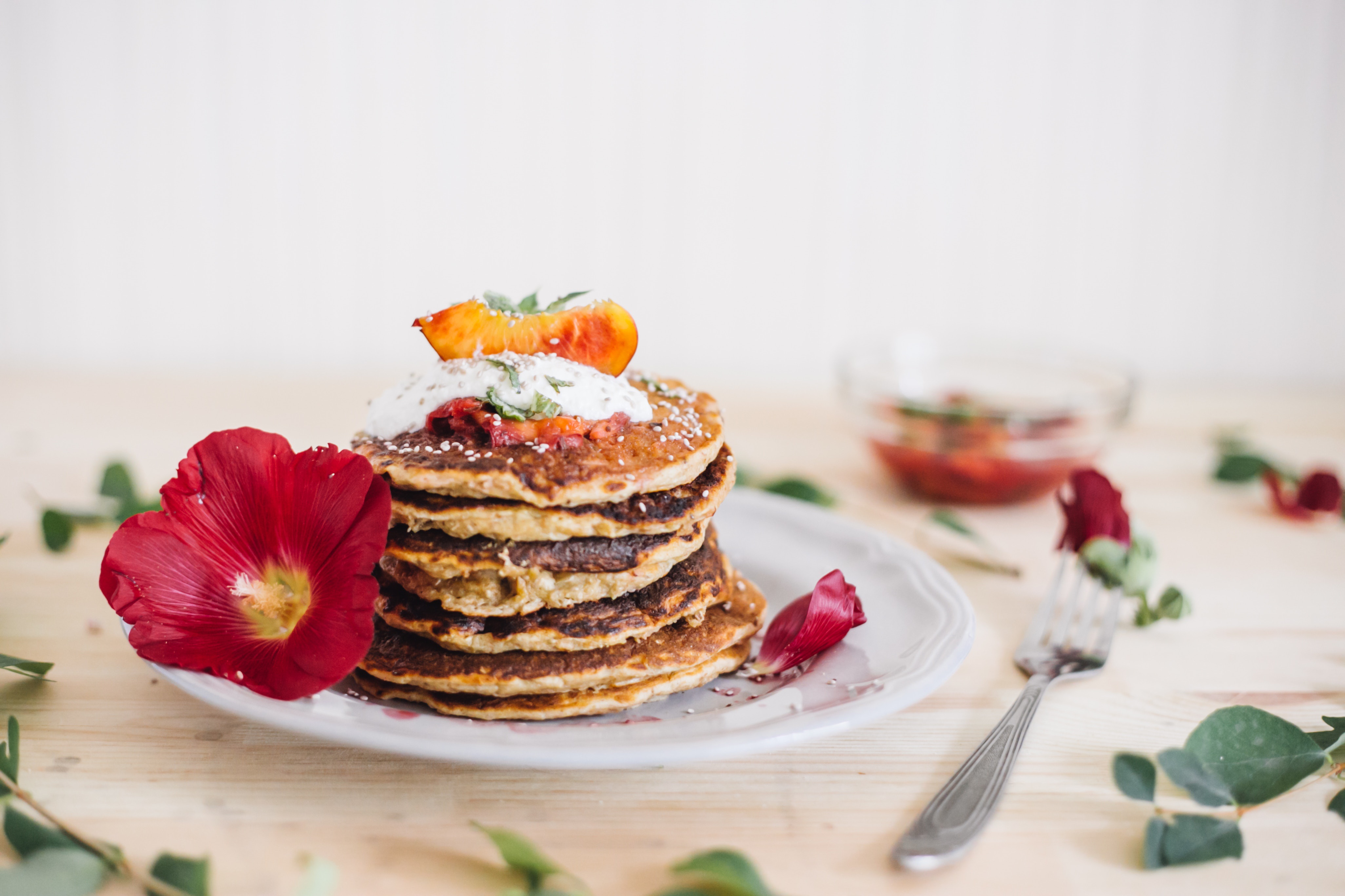 Download mobile wallpaper Food, Still Life, Breakfast, Pancake for free.