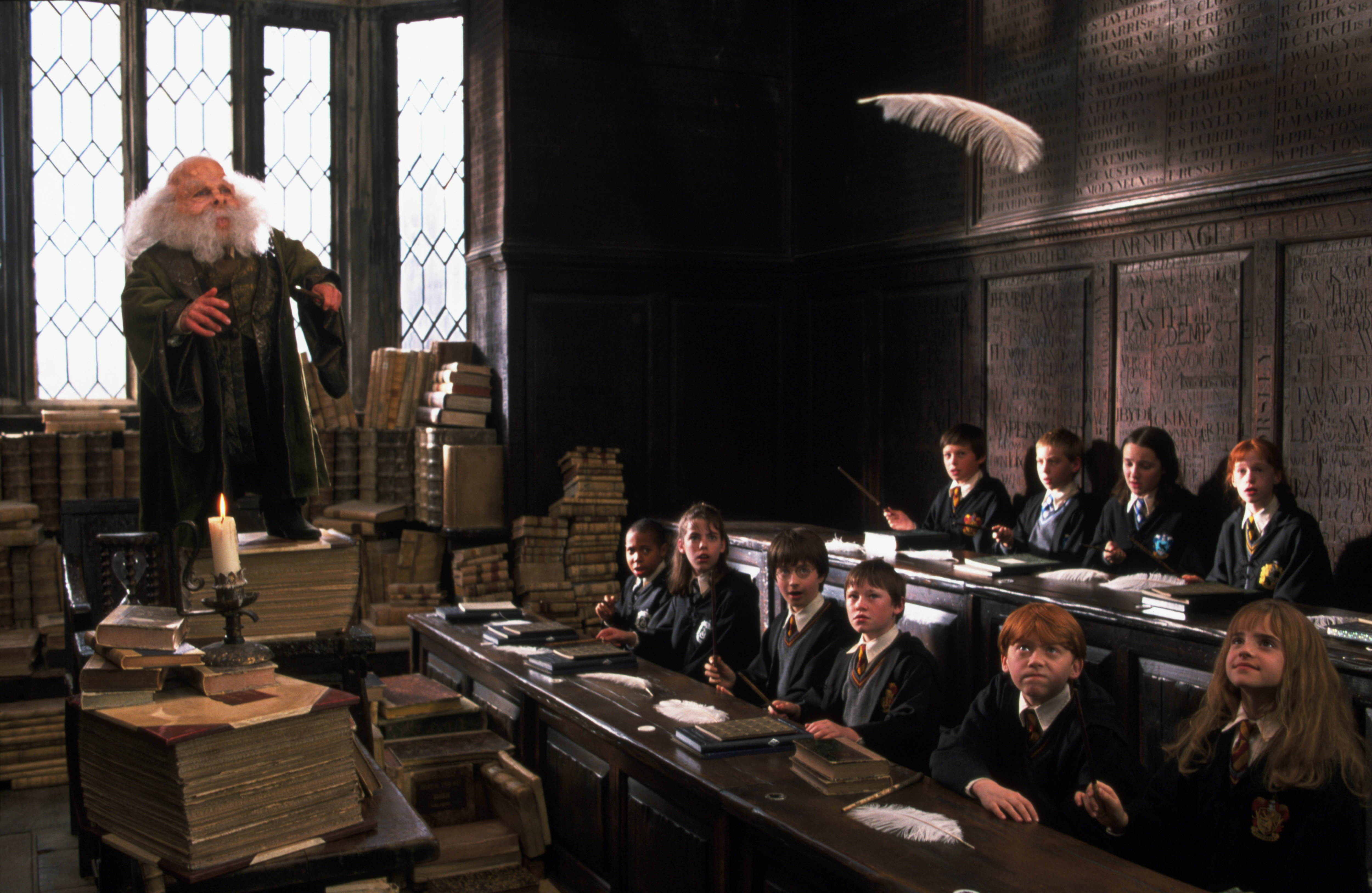 Téléchargez des papiers peints mobile Harry Potter, Emma Watson, Daniel Radcliffe, Film, Hermione Granger, Harry Potter À L'école Des Sorciers, Ron Weasley, Rupert Grint gratuitement.