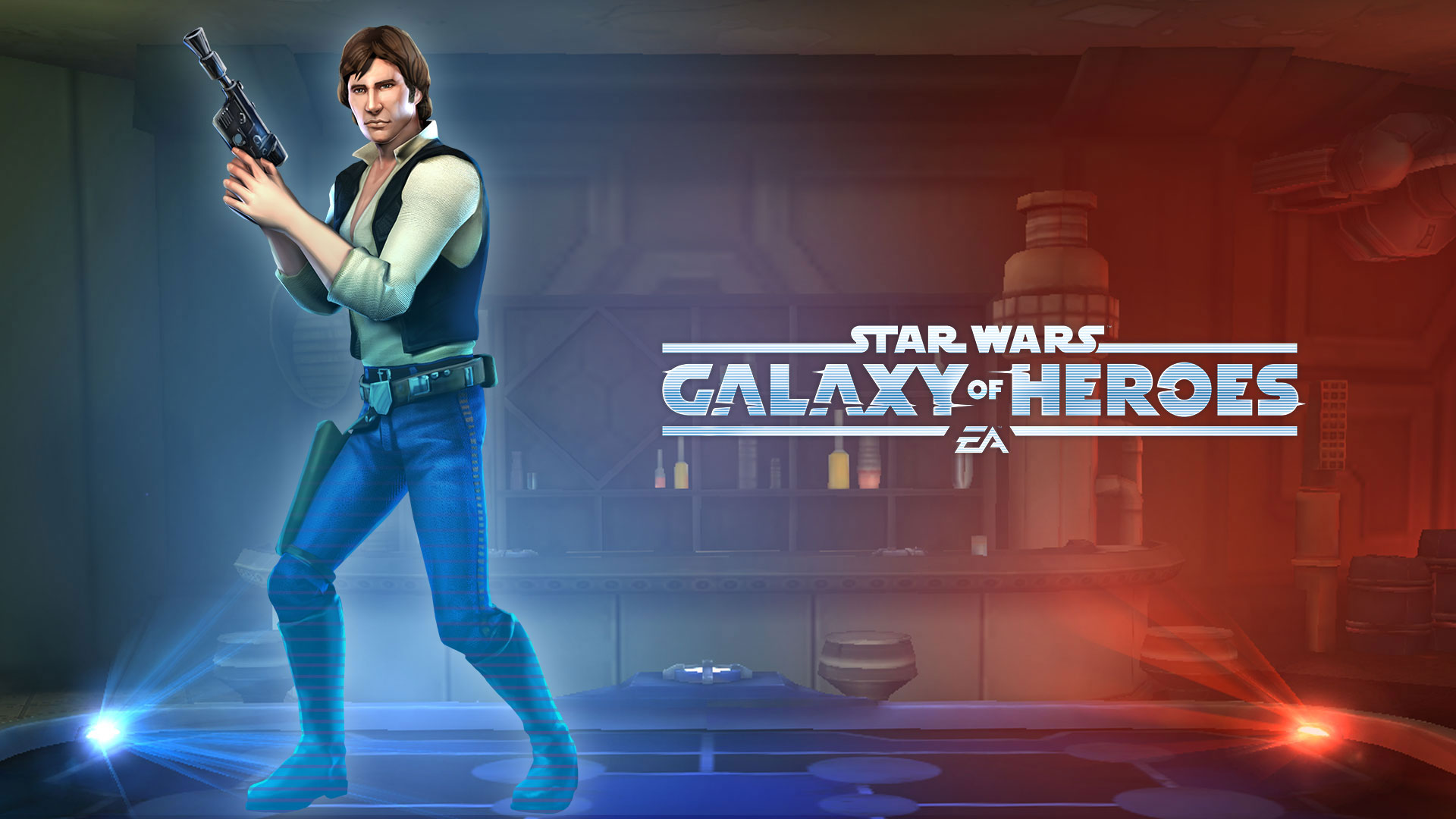 Téléchargez des papiers peints mobile Jeux Vidéo, Han Solo, Star Wars: Galaxy Of Heroes gratuitement.