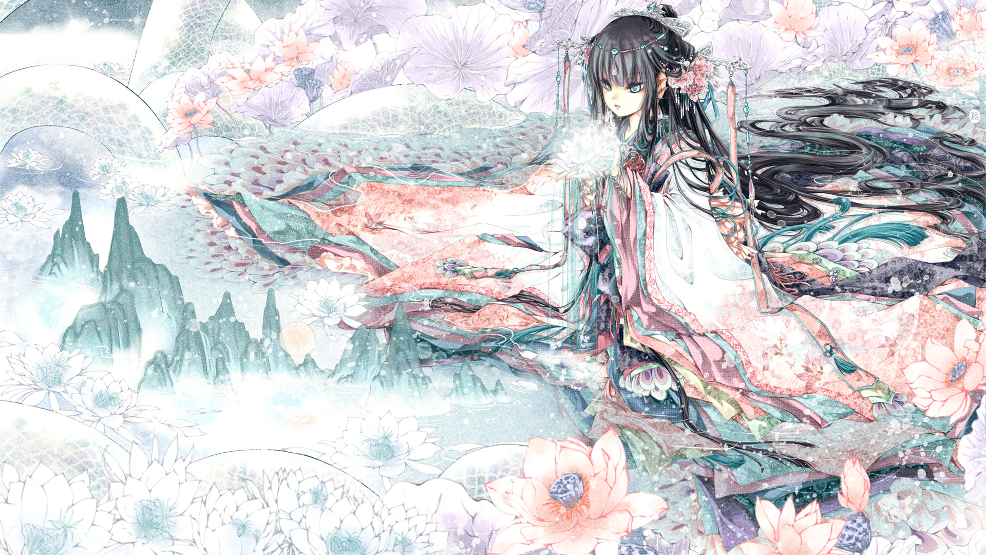 Download mobile wallpaper Anime, Kimono, Original for free.