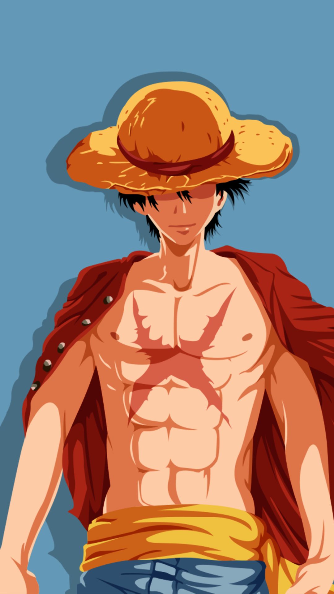 Handy-Wallpaper Animes, One Piece, Affe D Luffy kostenlos herunterladen.