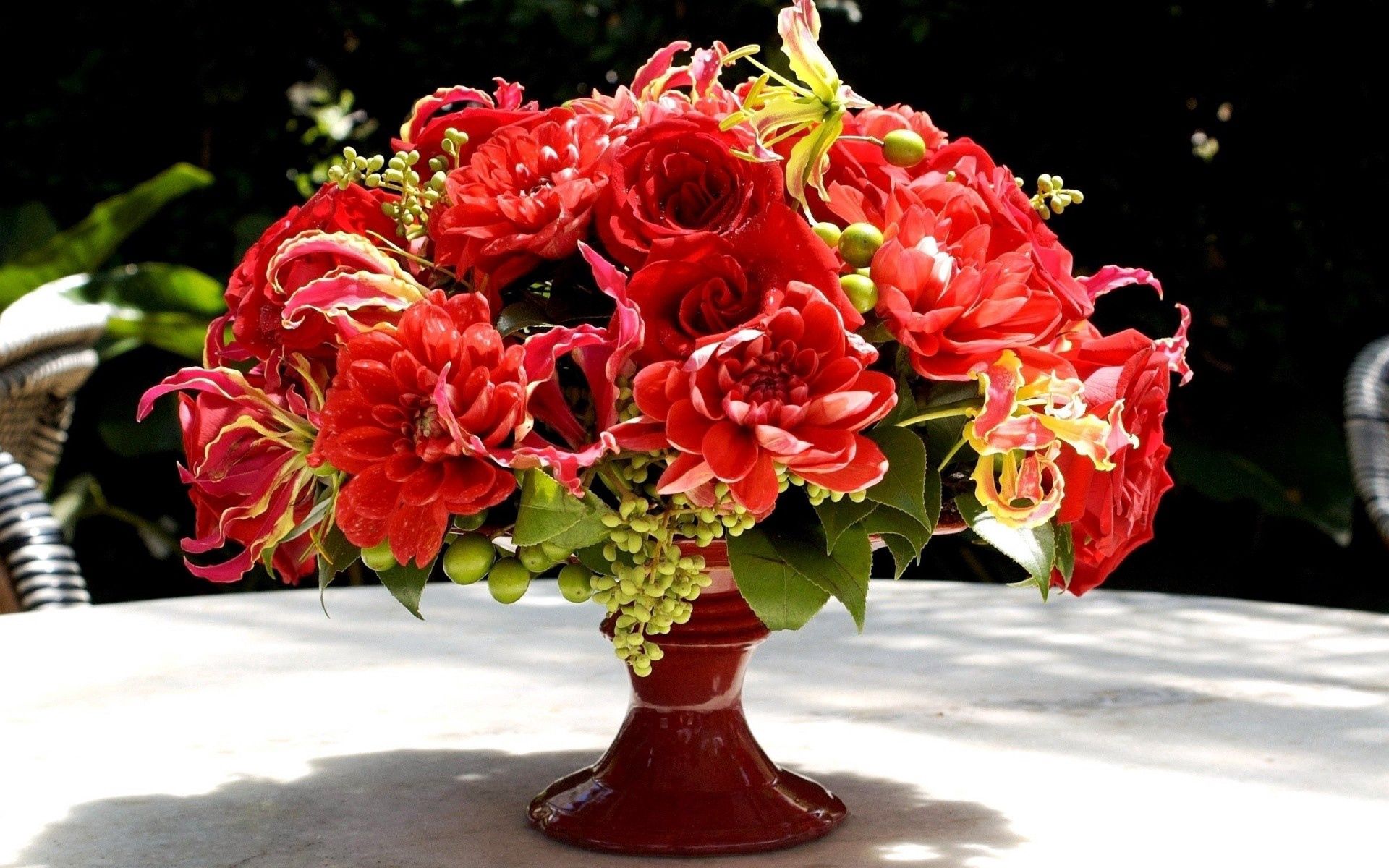 miscellaneous, miscellanea, flowers, bouquet, vase HD for desktop 1080p