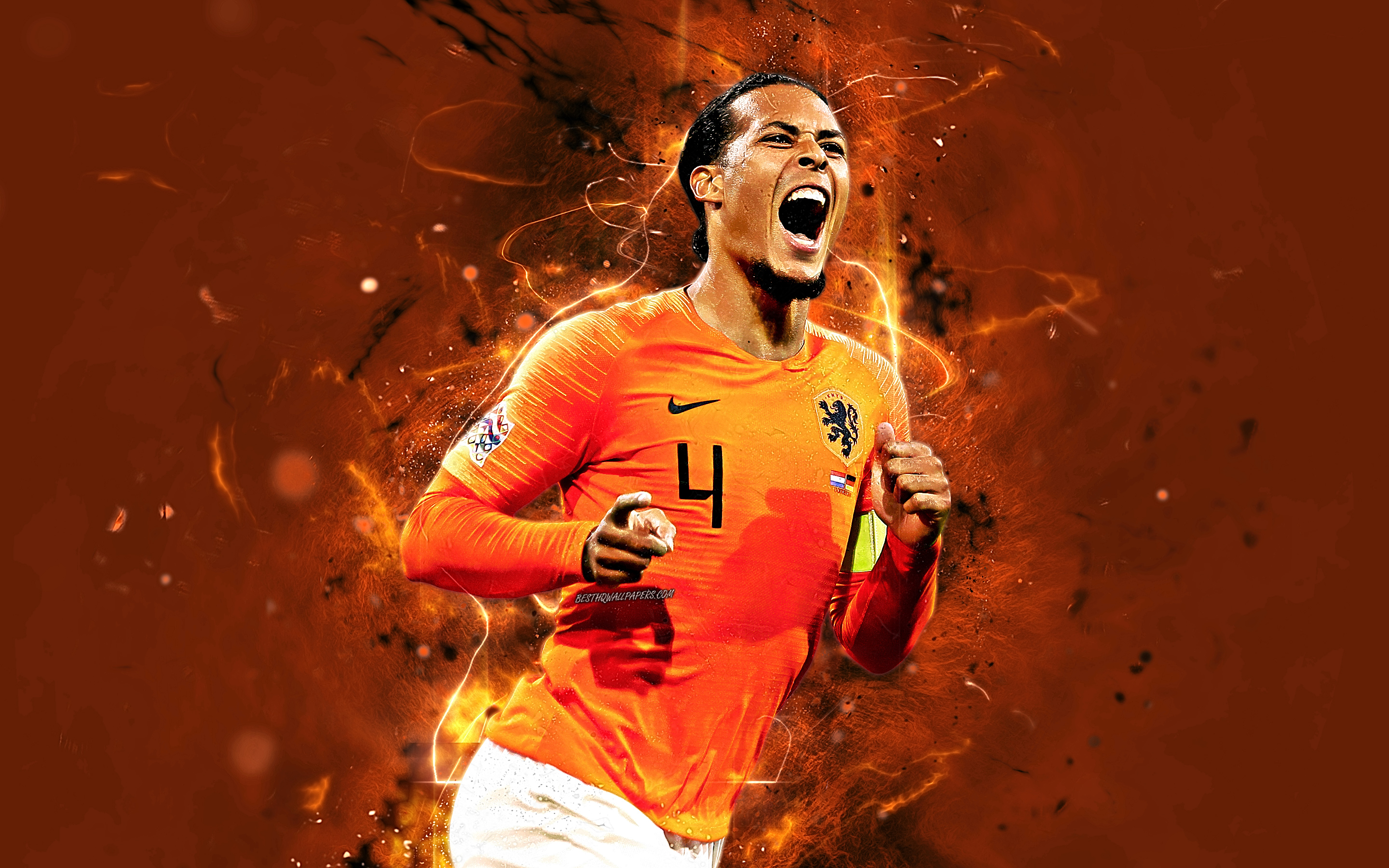 Download mobile wallpaper Sports, Soccer, Dutch, Virgil Van Dijk for free.
