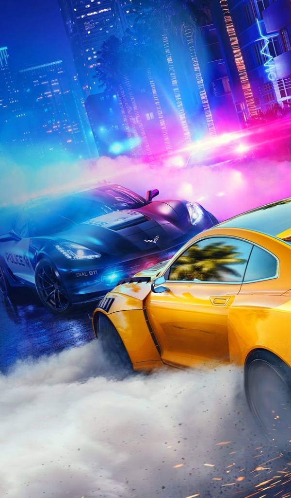 Handy-Wallpaper Auto, Need For Speed, Autos, Computerspiele, Brauchen Sie Geschwindigkeit, Need For Speed: Heat kostenlos herunterladen.