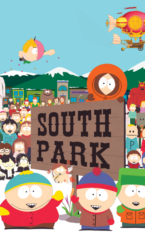 Baixar papel de parede para celular de South Park, Programa De Tv, Eric Cartman, Stan Marsh, Kyle Broflovski, Kenny Mccormick gratuito.