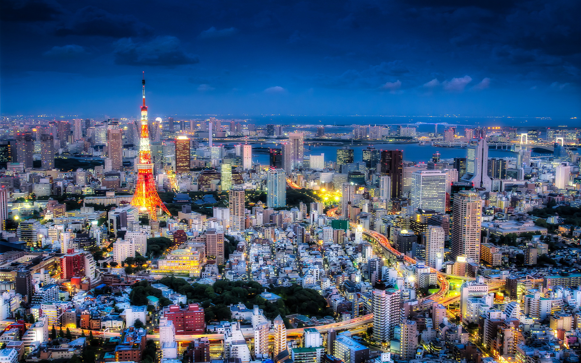 311767画像をダウンロード東京タワー, マンメイド, 東京, 日本, 都市-壁紙とスクリーンセーバーを無料で