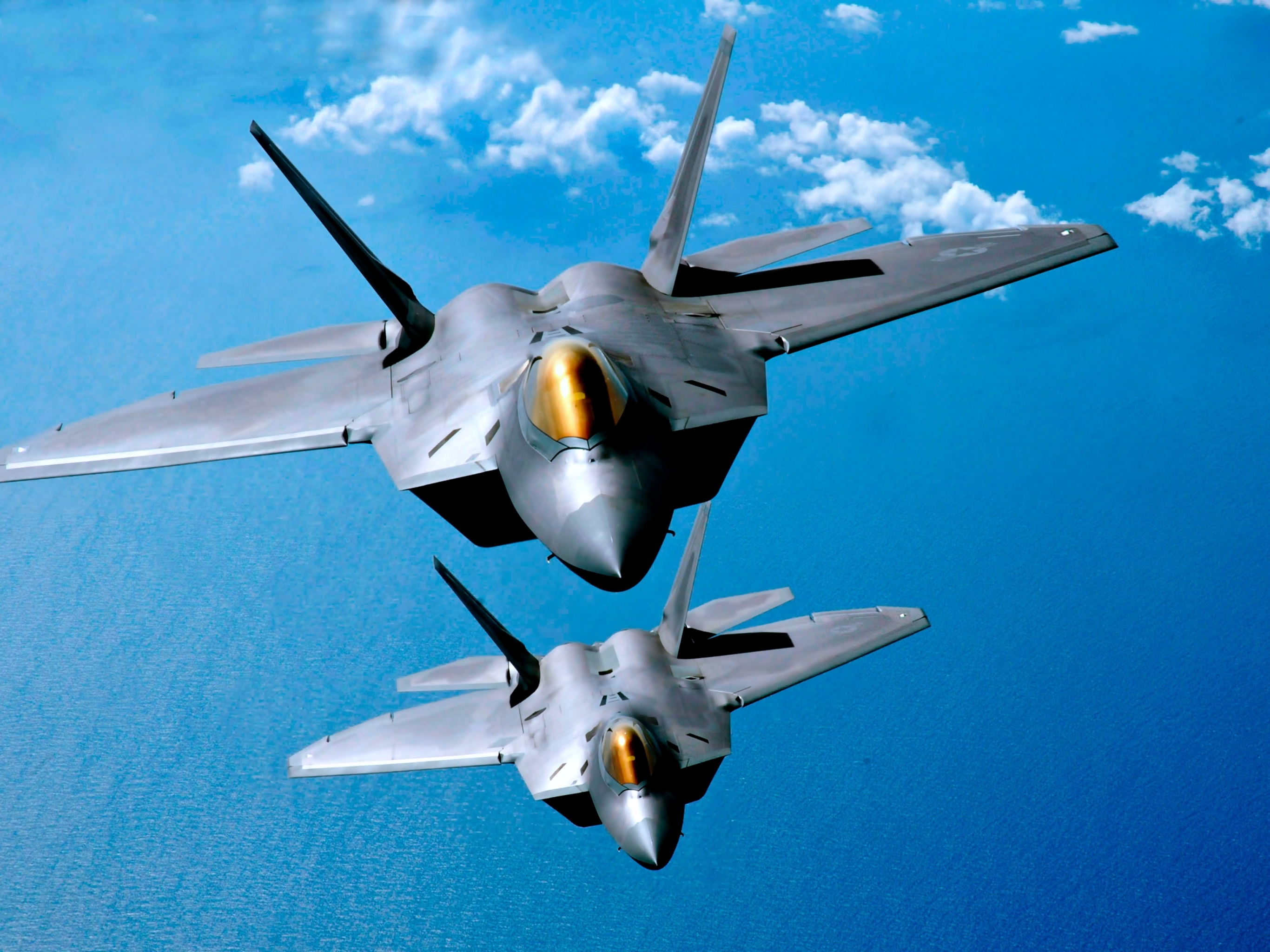 Завантажити шпалери безкоштовно Літак, Військовий, Lockheed Martin F 22 Raptor, Бойовий Літак, Реактивні Винищувачі картинка на робочий стіл ПК