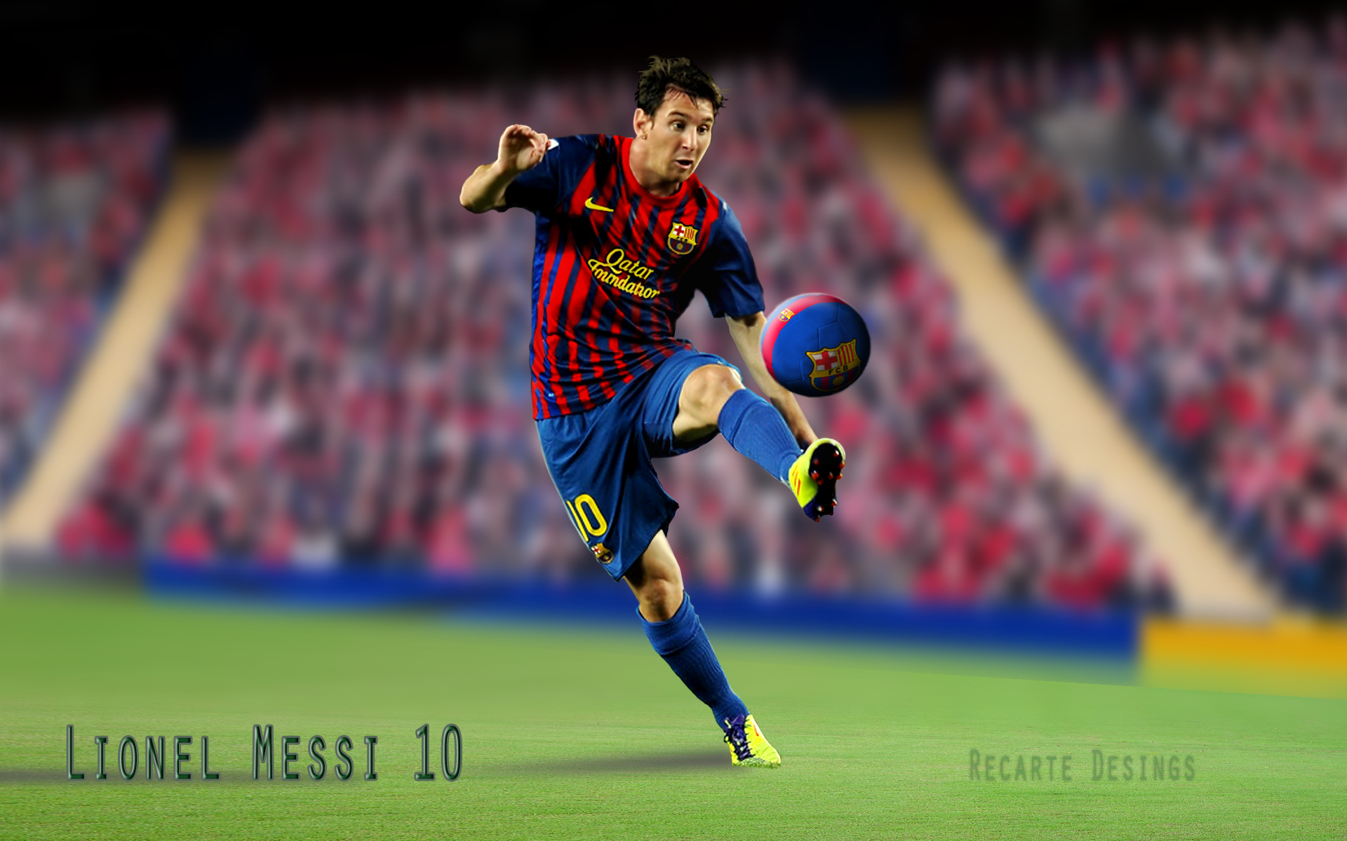 Téléchargez des papiers peints mobile Des Sports, Fc Barcelona, Lionel Messi gratuitement.