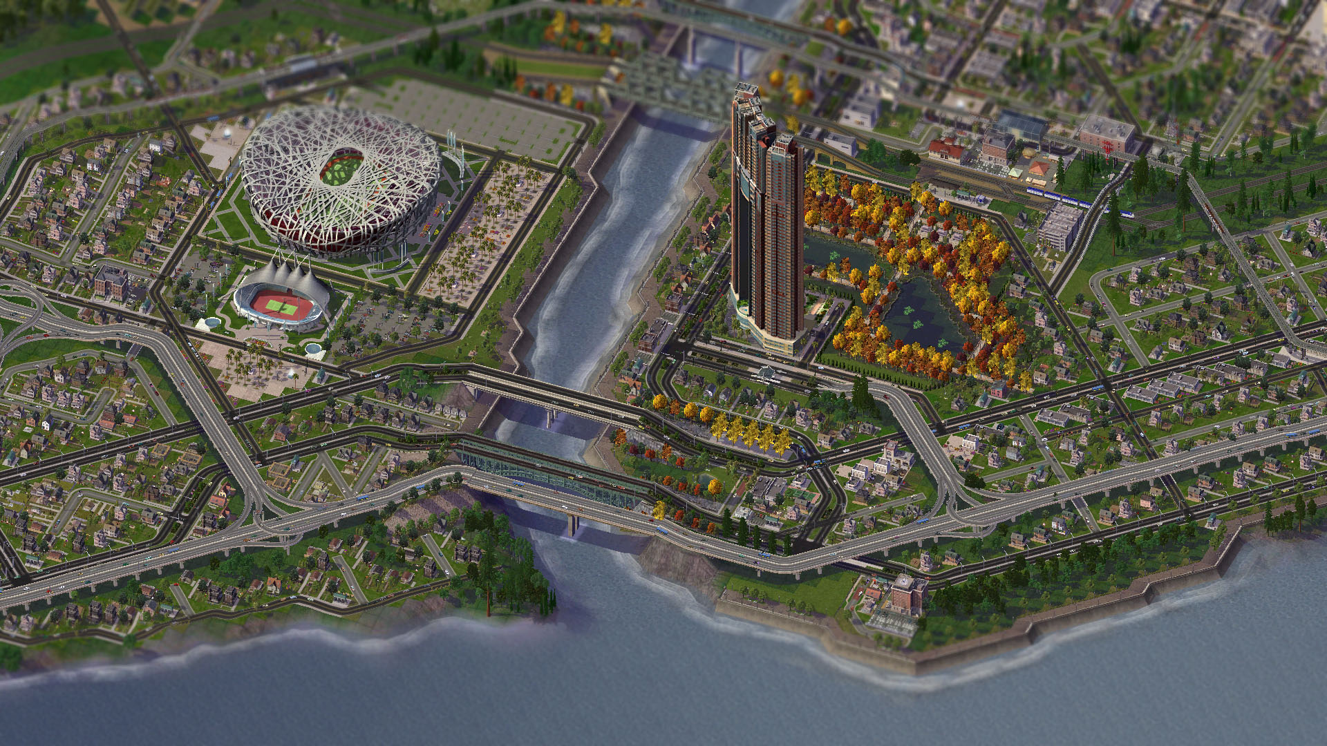 296150 Hintergrundbild herunterladen computerspiele, simcity 4, simcity - Bildschirmschoner und Bilder kostenlos