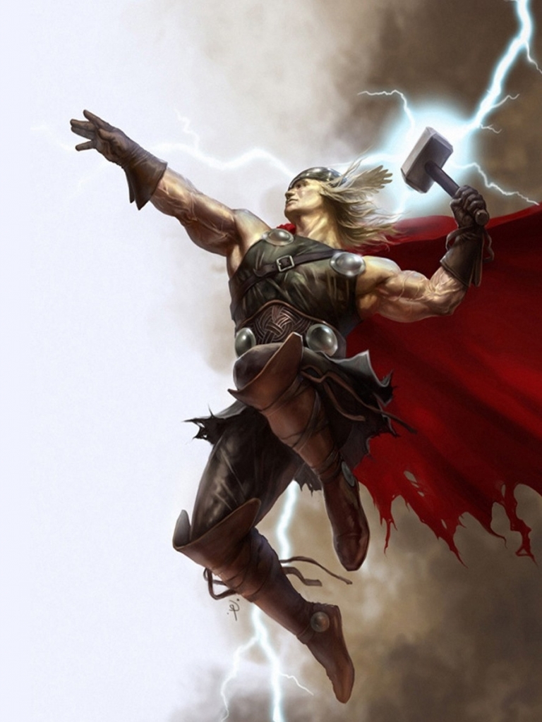 Handy-Wallpaper Comics, Thor kostenlos herunterladen.