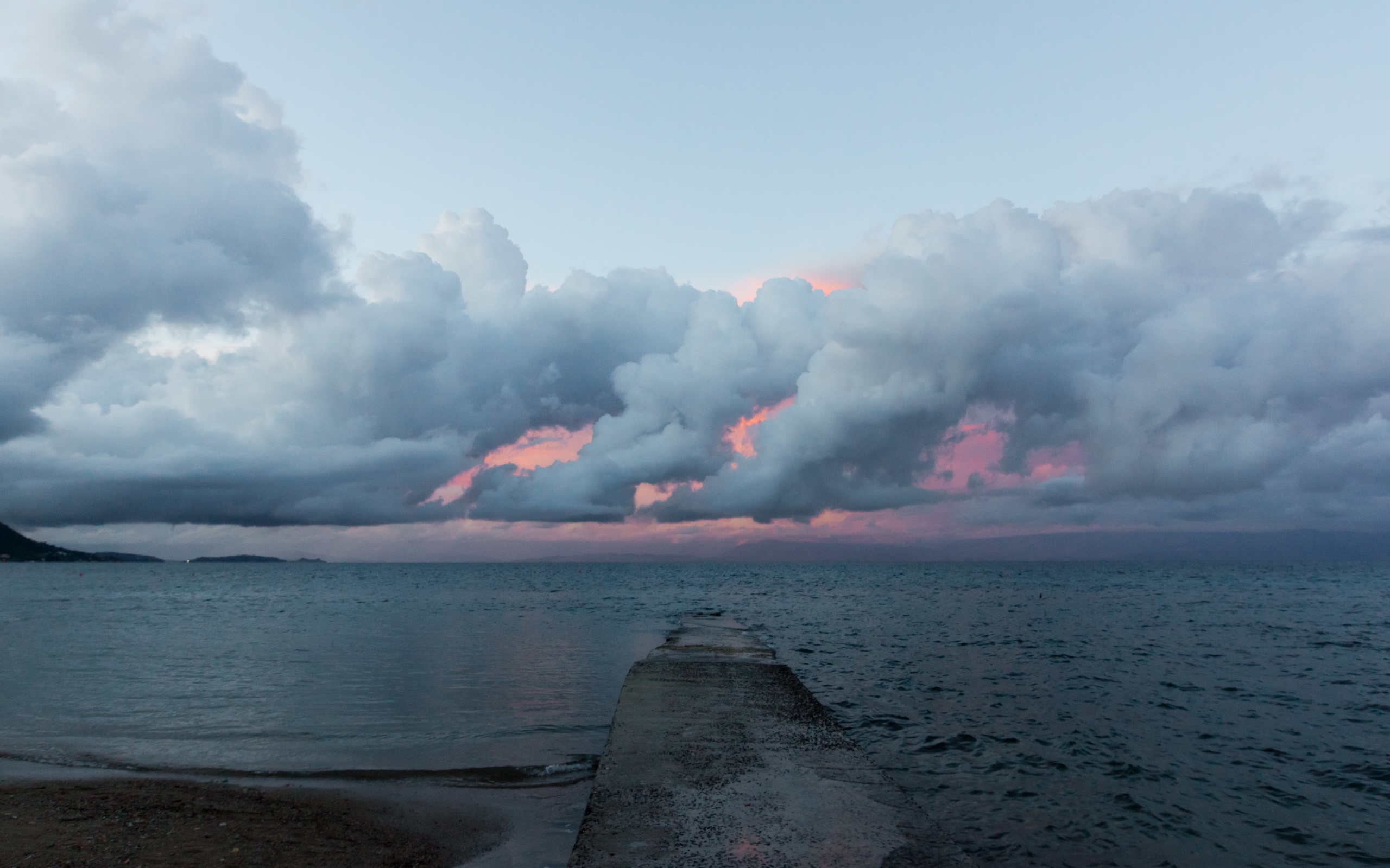 Téléchargez des papiers peints mobile Horizon, Océan, Nuage, Ciel, La Nature, Terre/nature gratuitement.