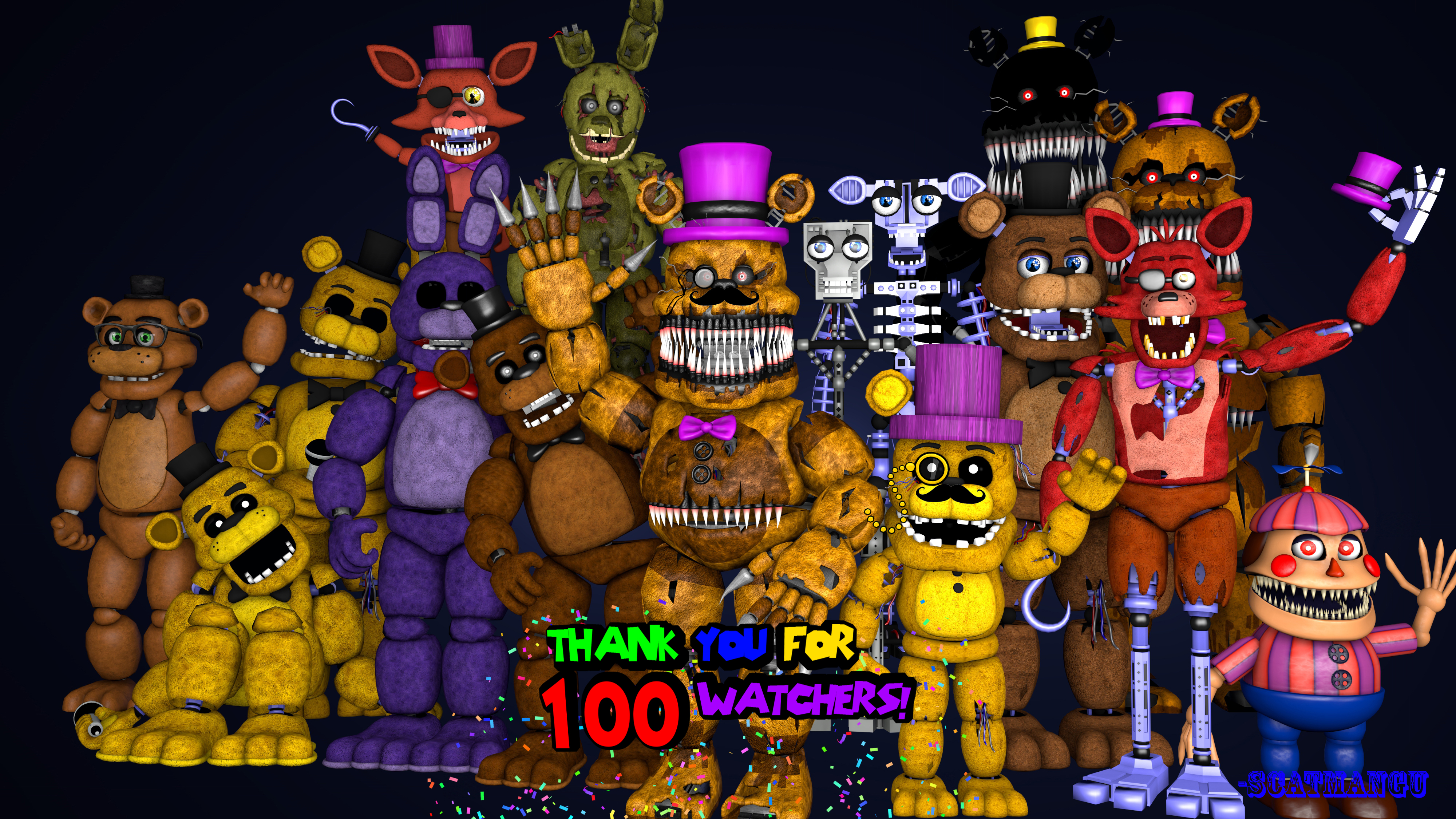 Baixar papel de parede para celular de Videogame, Five Nights At Freddy's gratuito.