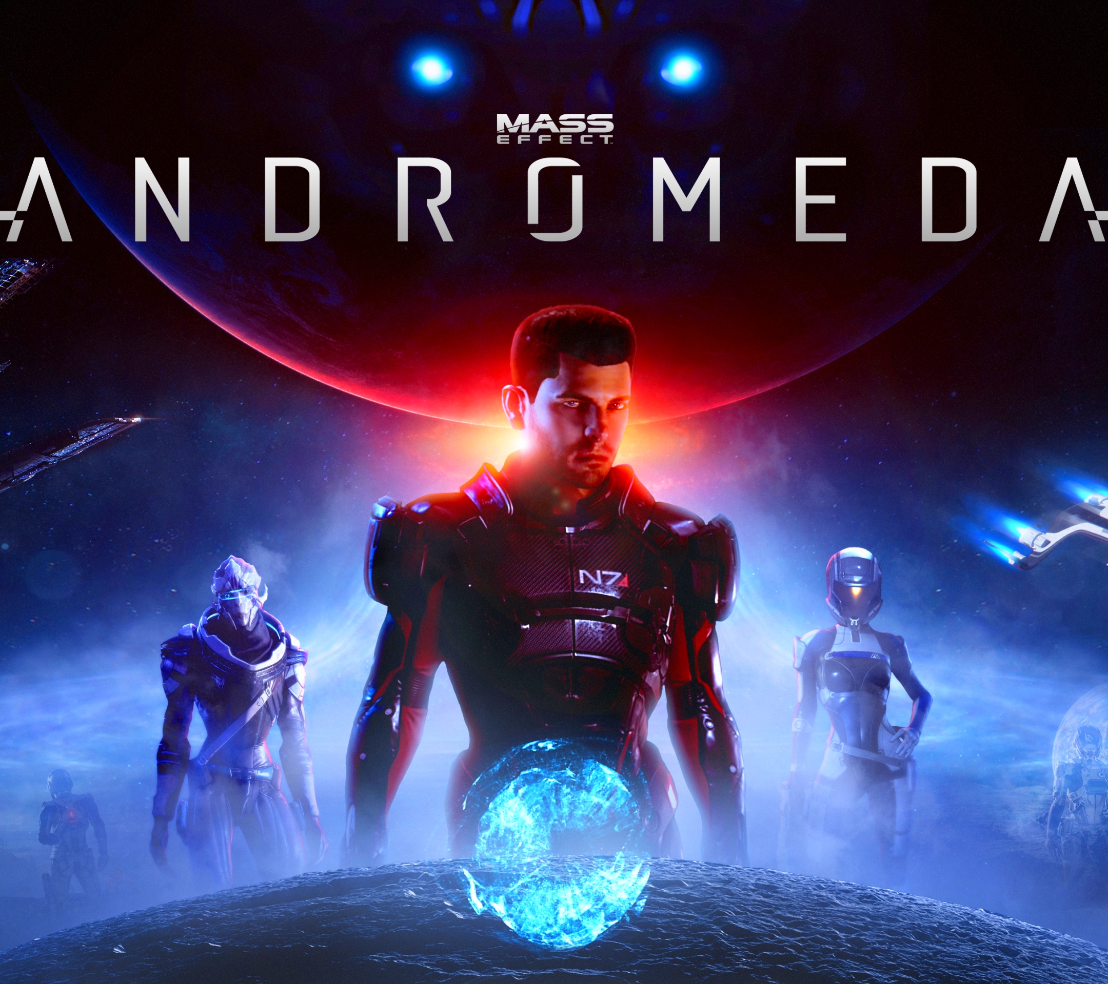 Baixe gratuitamente a imagem Mass Effect, Videogame, Mass Effect: Andromeda, Cora Harper, Scott Ryder, Vetra Nyx na área de trabalho do seu PC