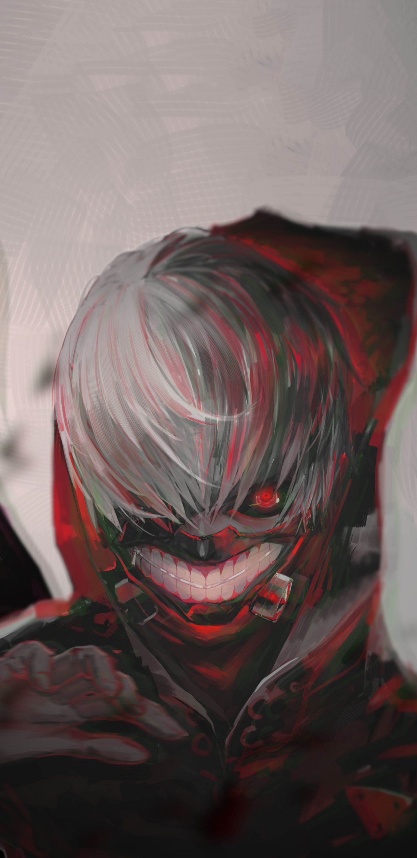 Handy-Wallpaper Animes, Ken Kanek, Tokyo Ghoul, Touka Kirishima kostenlos herunterladen.