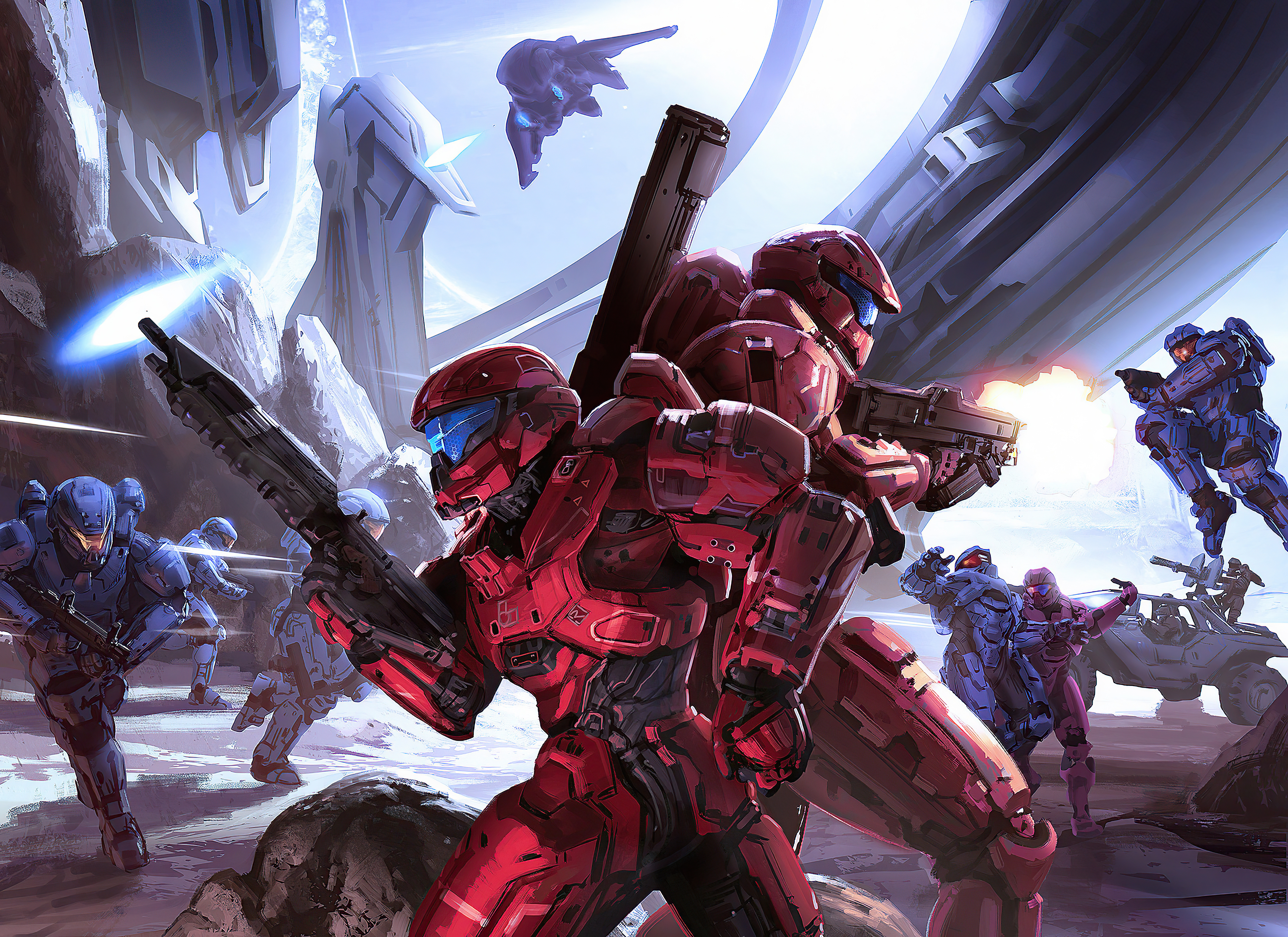 Free download wallpaper Halo, Warrior, Video Game on your PC desktop