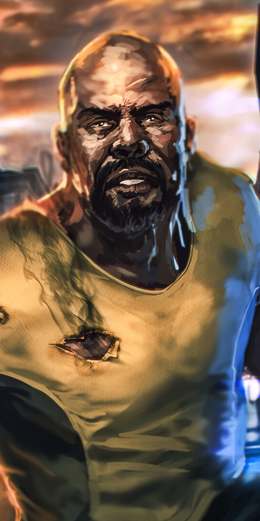 Handy-Wallpaper Comics, Marvel's Luke Cage kostenlos herunterladen.