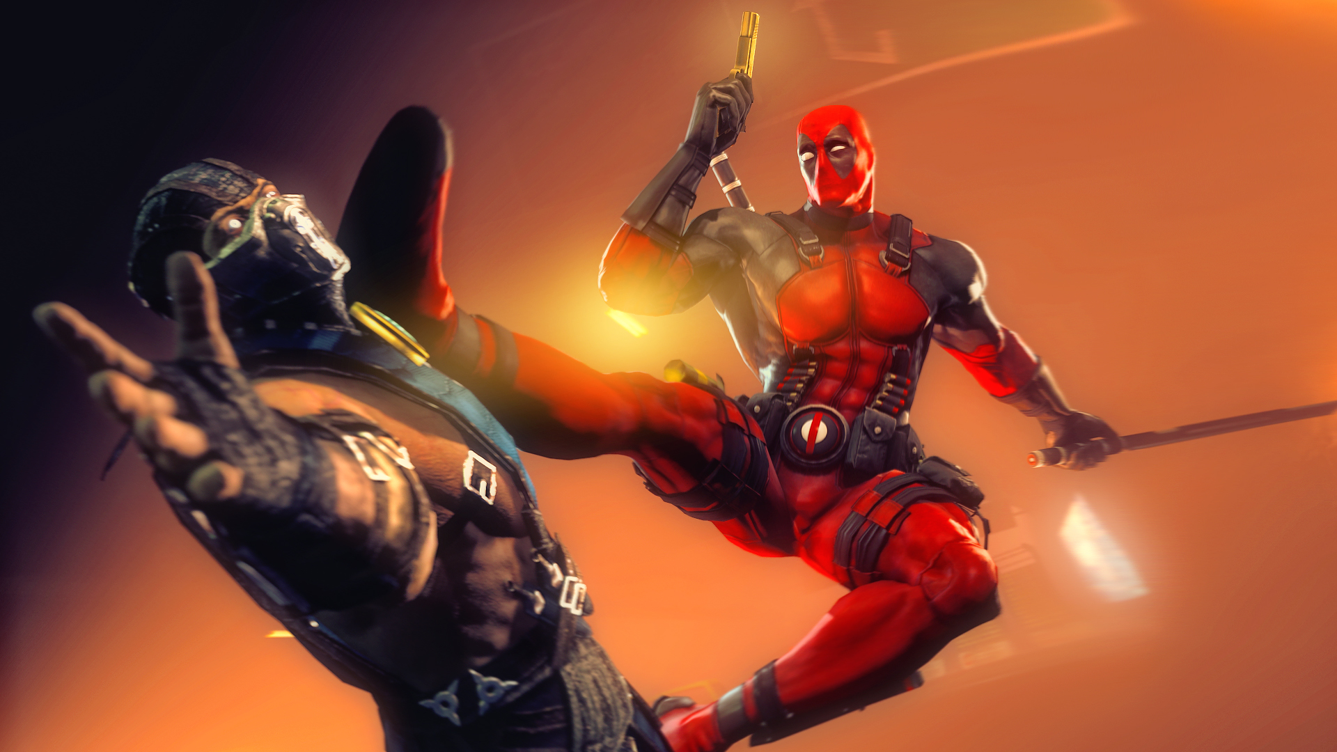 Download mobile wallpaper Mortal Kombat, Deadpool, Crossover, Video Game for free.