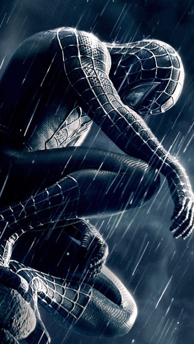 Download mobile wallpaper Rain, Spider Man, Movie, Spider Man 3 for free.