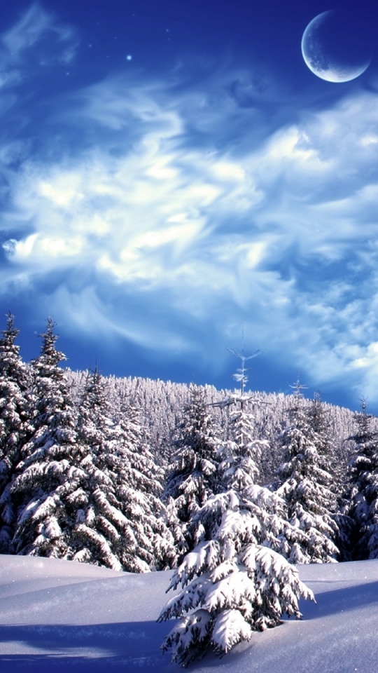 Скачать картинку Зима, Снег, Земля/природа в телефон бесплатно.