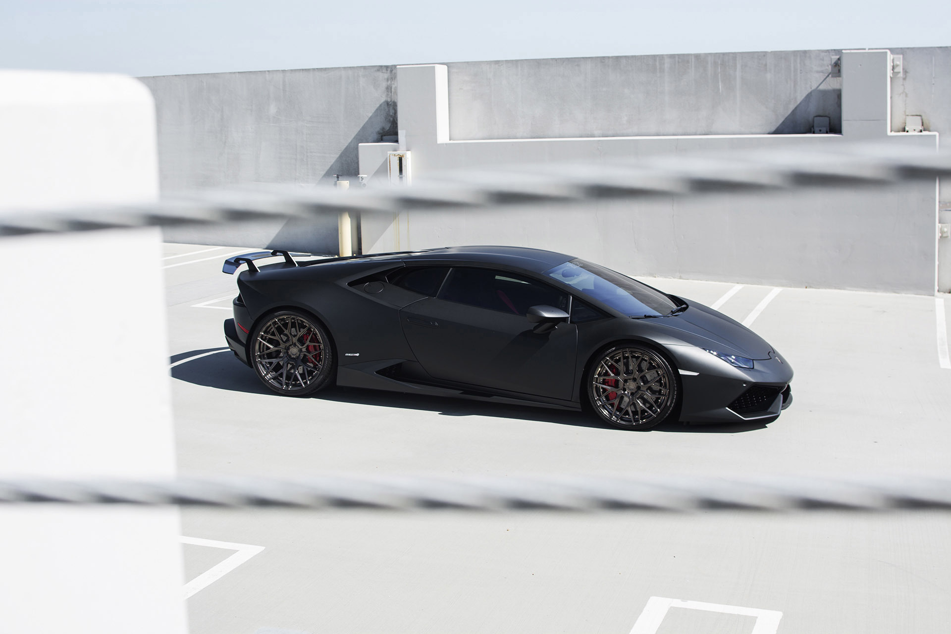 Download mobile wallpaper Lamborghini, Car, Supercar, Vehicles, Black Car, Lamborghini Huracán for free.
